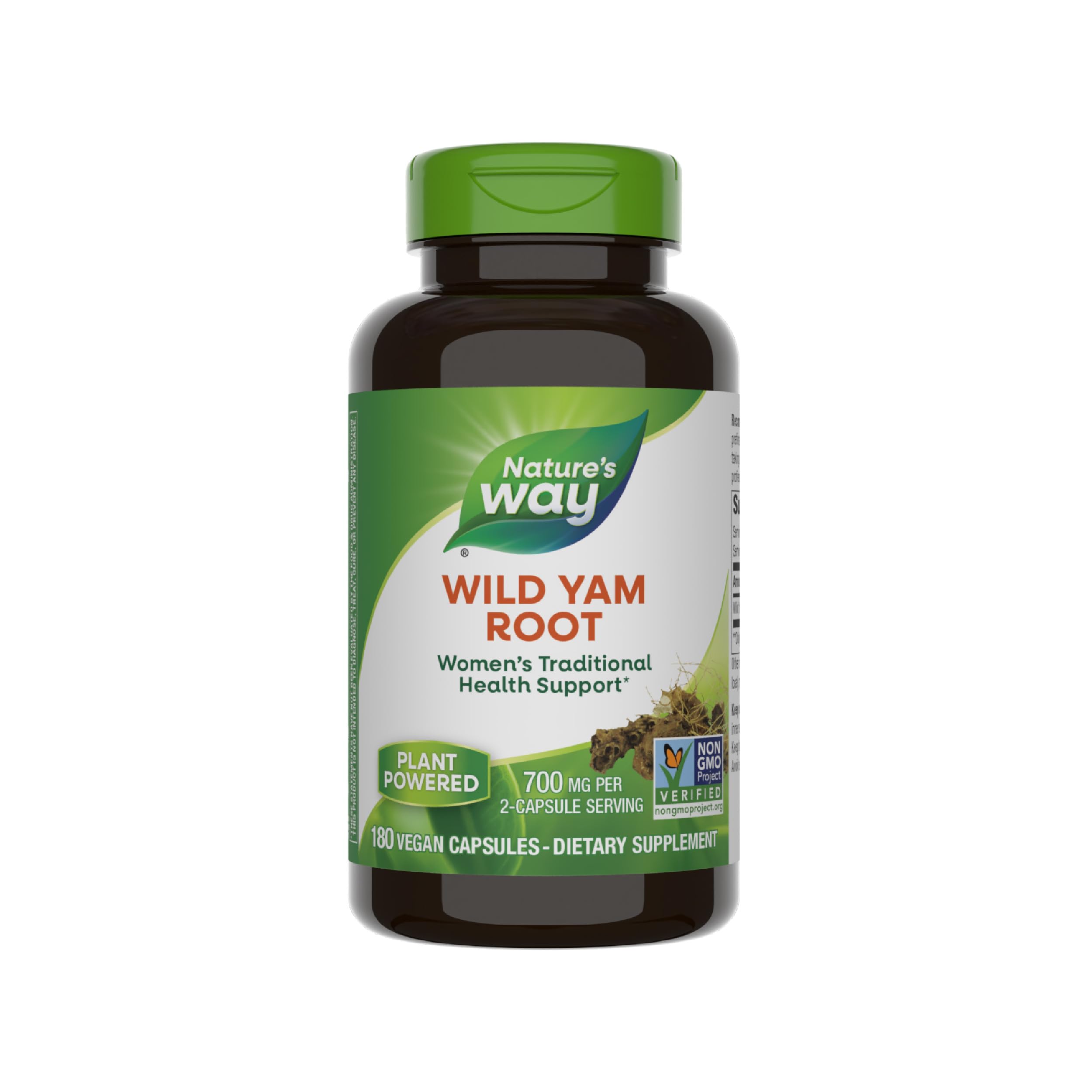 Foto 2 pulgar | Suplemento Nature's Way Wild Yam Root 180 Cápsulas Veganas - Venta Internacional.