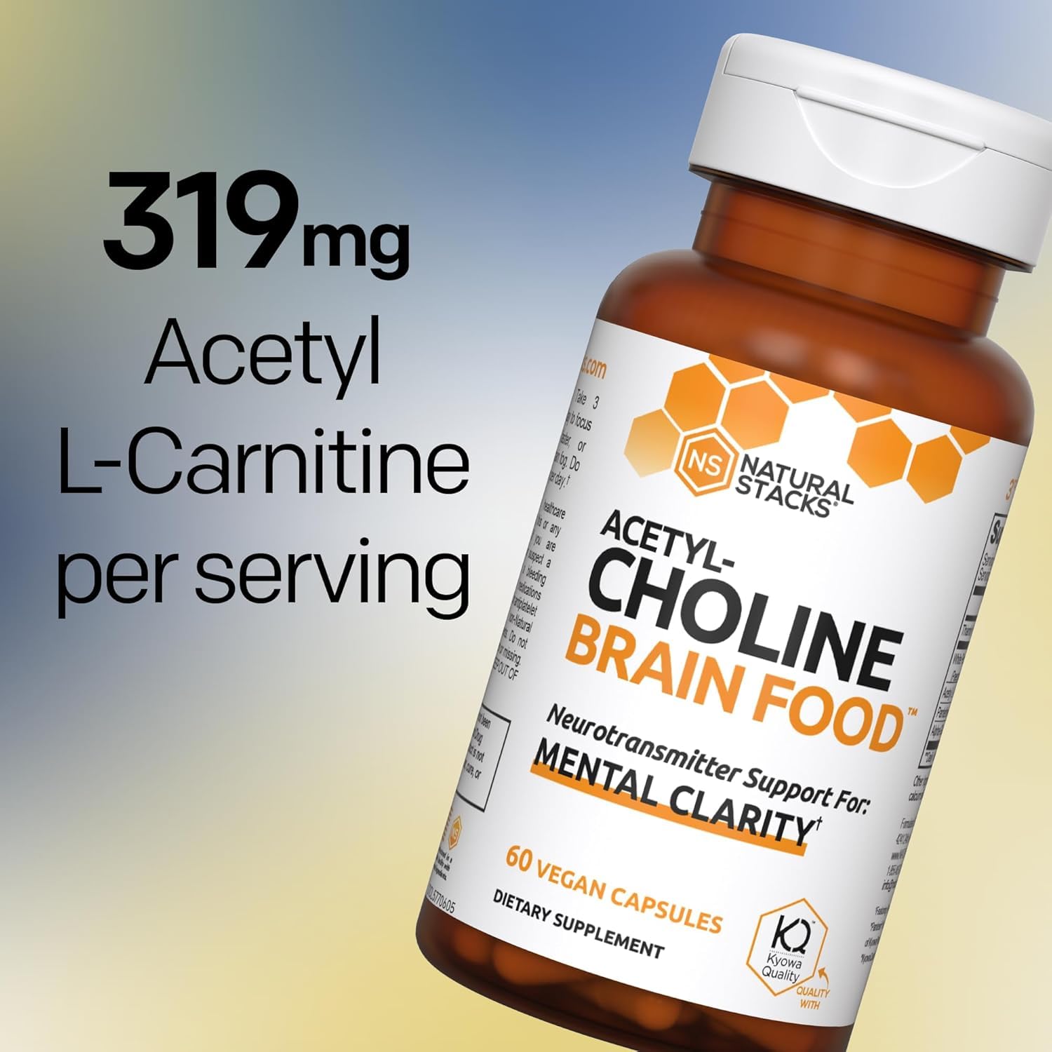Foto 4 | Suplemento Natural Stacks Acetilcolina Brain Food 120 Cápsulas - Venta Internacional.