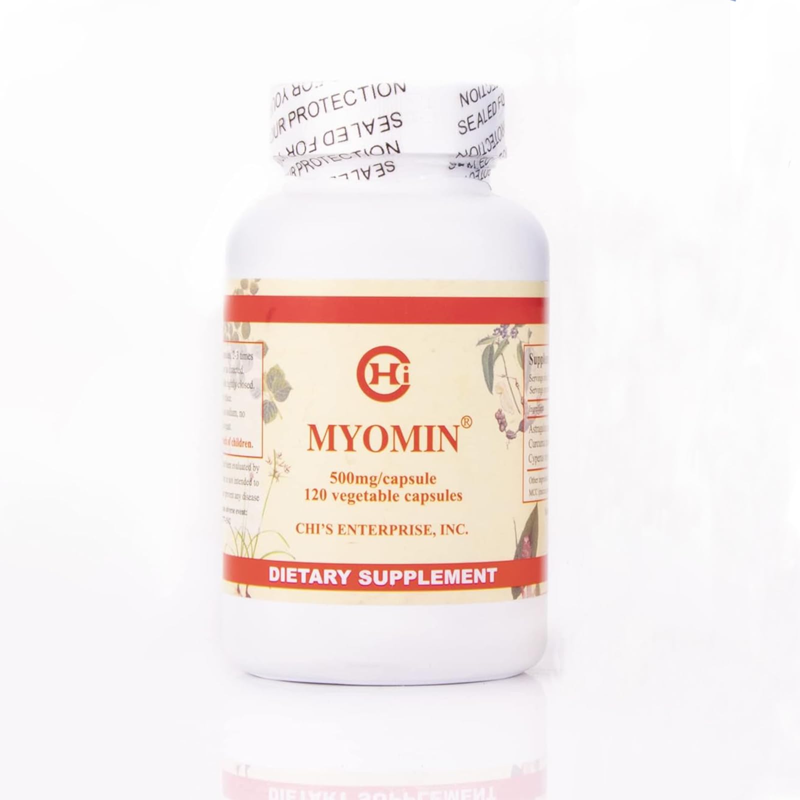 Suplemento Chi's Enterprise 120 Cápsulas 500 Mg - Venta Internacional.