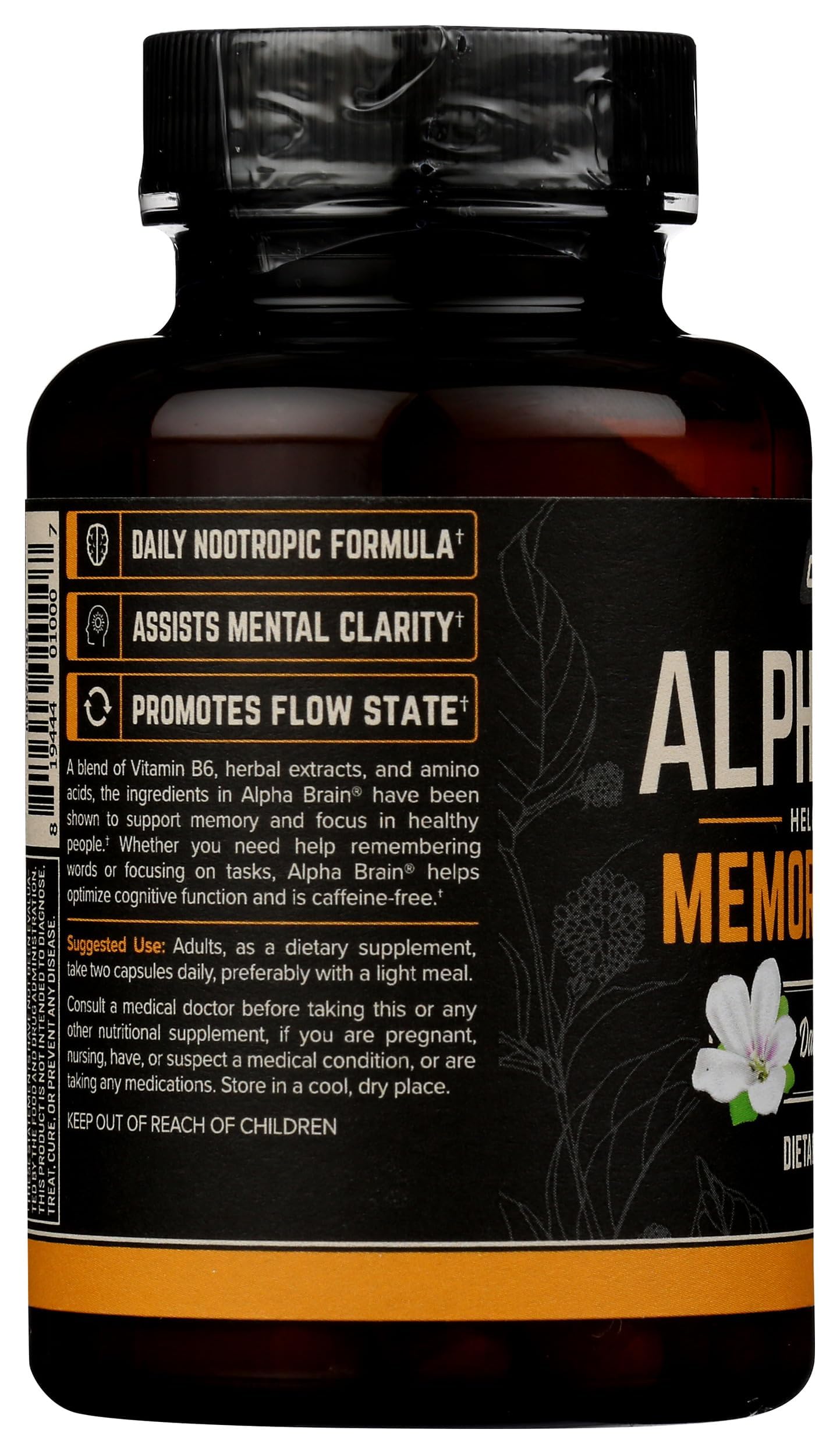 Foto 6 pulgar | Suplemento Onnit Alpha Brain Memory & Focus 30 Cápsulas - Venta Internacional.