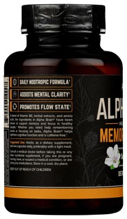 Foto 5 | Suplemento Onnit Alpha Brain Memory & Focus 30 Cápsulas - Venta Internacional.
