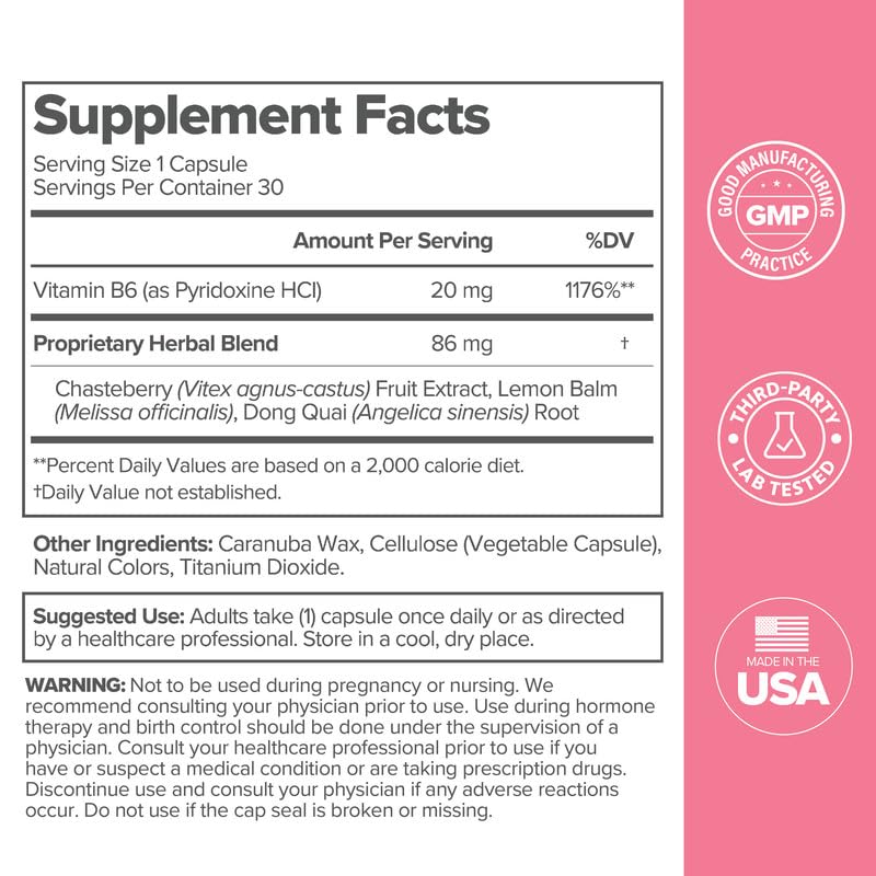 Foto 6 pulgar | Suplemento De Vitaminas Positive Flo Pms Para Mujeres, 30 Porciones X2 - Venta Internacional.