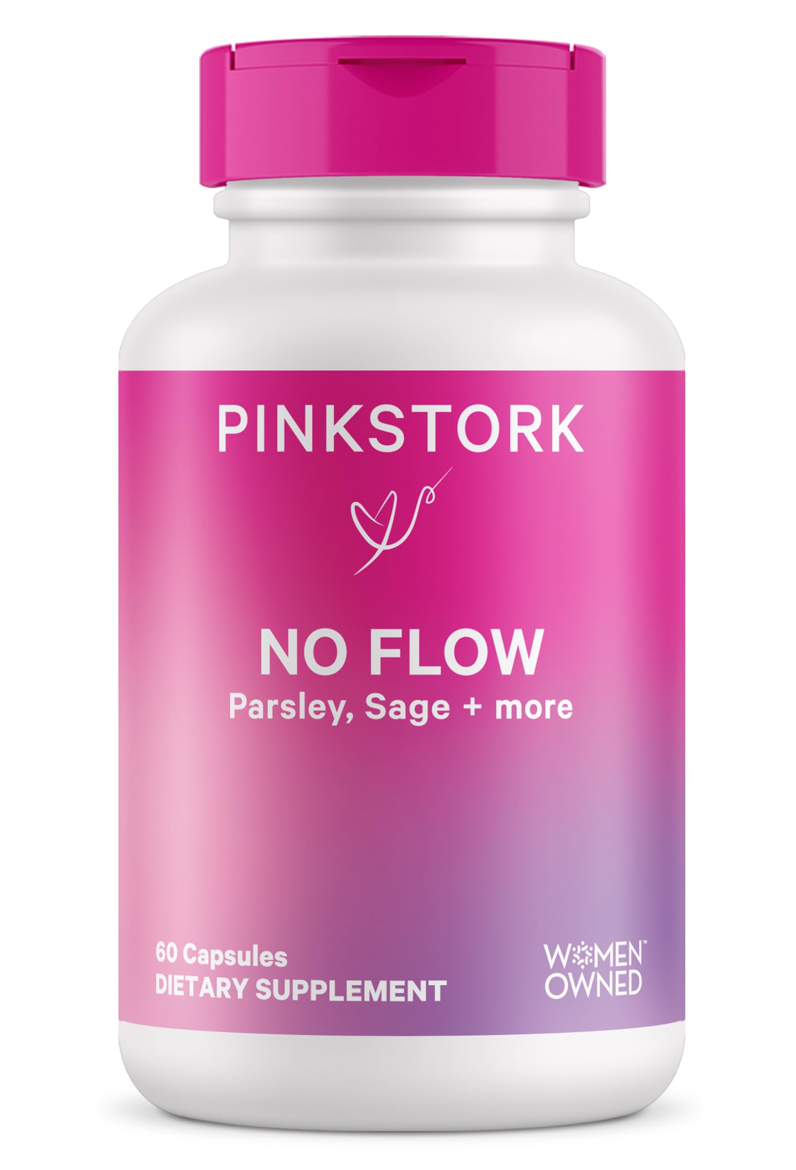 Foto 2 pulgar | Suplemento Pink Stork No Flow Para Secar El Suministro De Leche Materna - Venta Internacional.