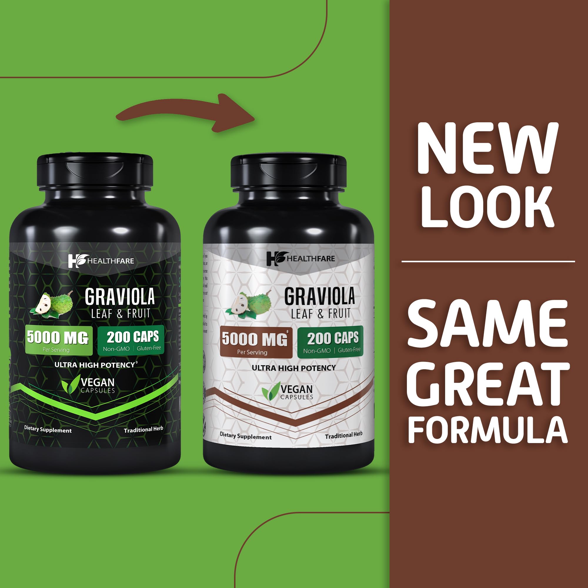 Foto 4 pulgar | Cápsulas De Extracto De Graviola Supplement Healthfare 5000 Mg 200 Ml - Venta Internacional.