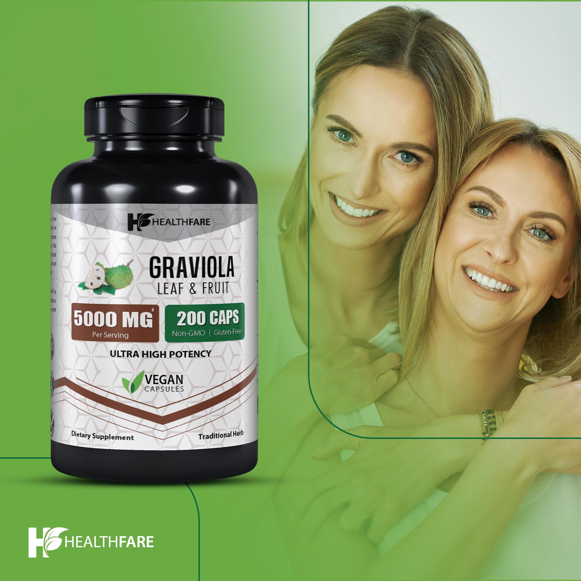 Foto 8 pulgar | Cápsulas De Extracto De Graviola Supplement Healthfare 5000 Mg 200 Ml - Venta Internacional.