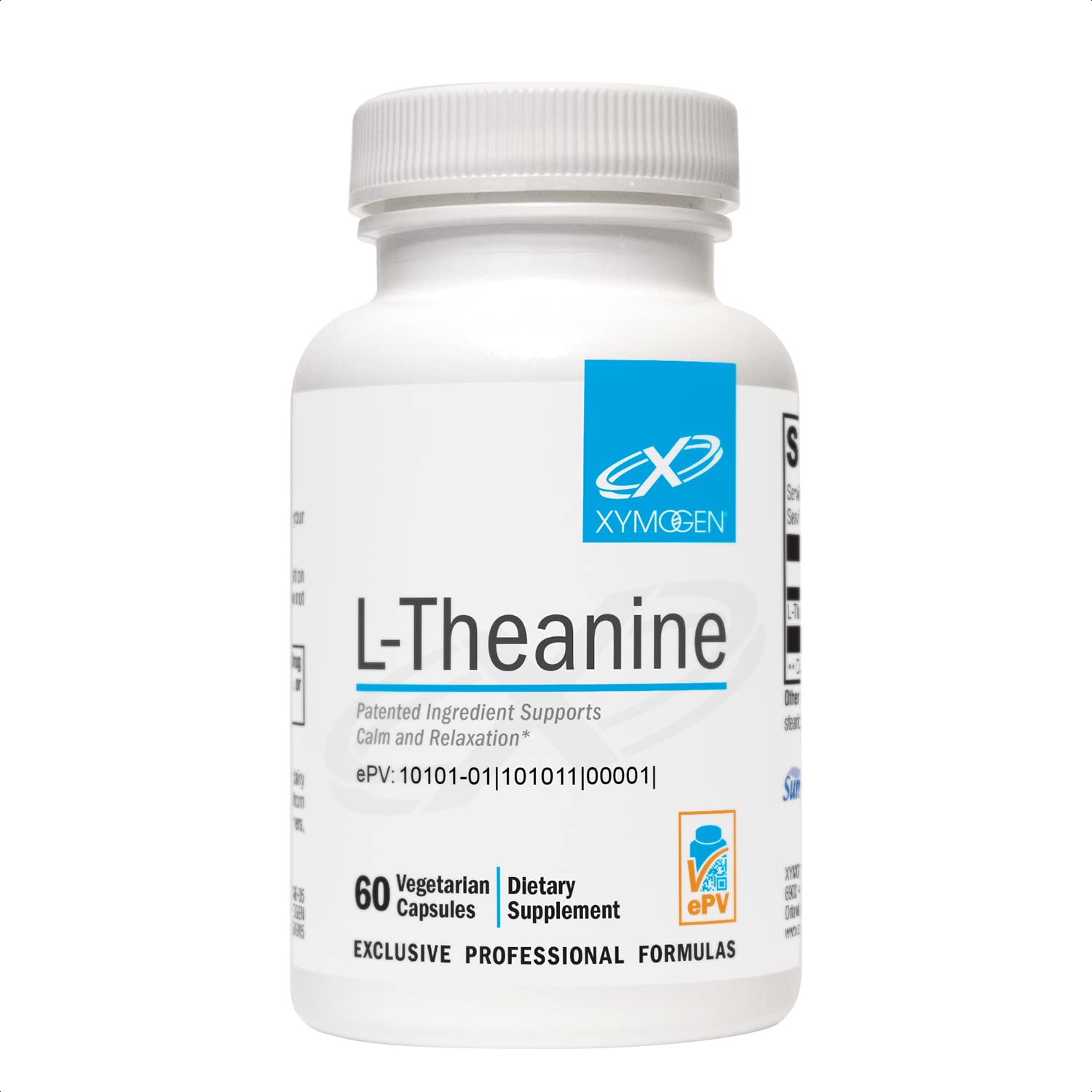 Suplemento De 400 Mg De L-teanina De Xymogen Para La Calma Y La Relajación - Venta Internacional.