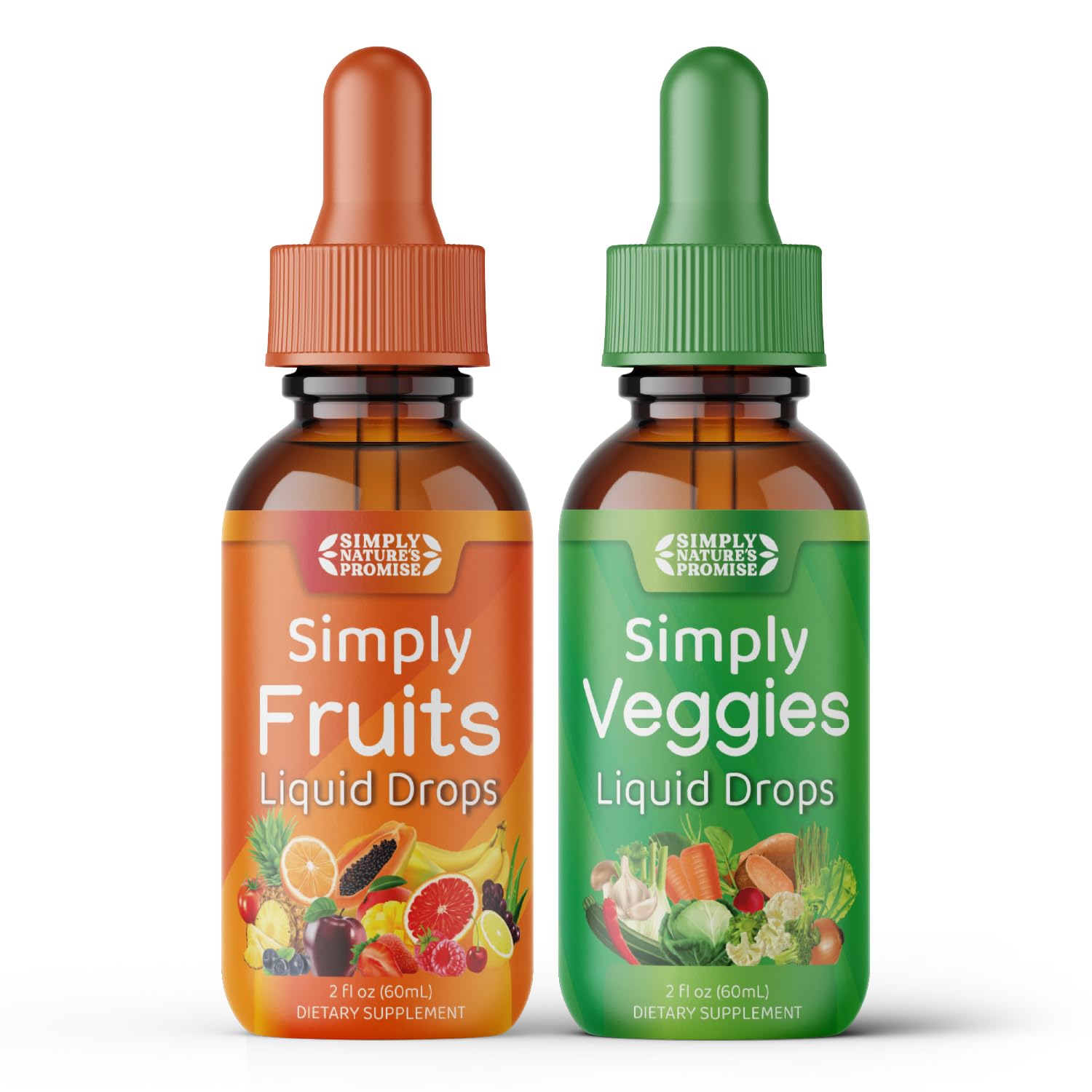 Foto 2 pulgar | Complementa Las Gotas De Frutas Y Verduras Simply Nature's Promise - Venta Internacional.