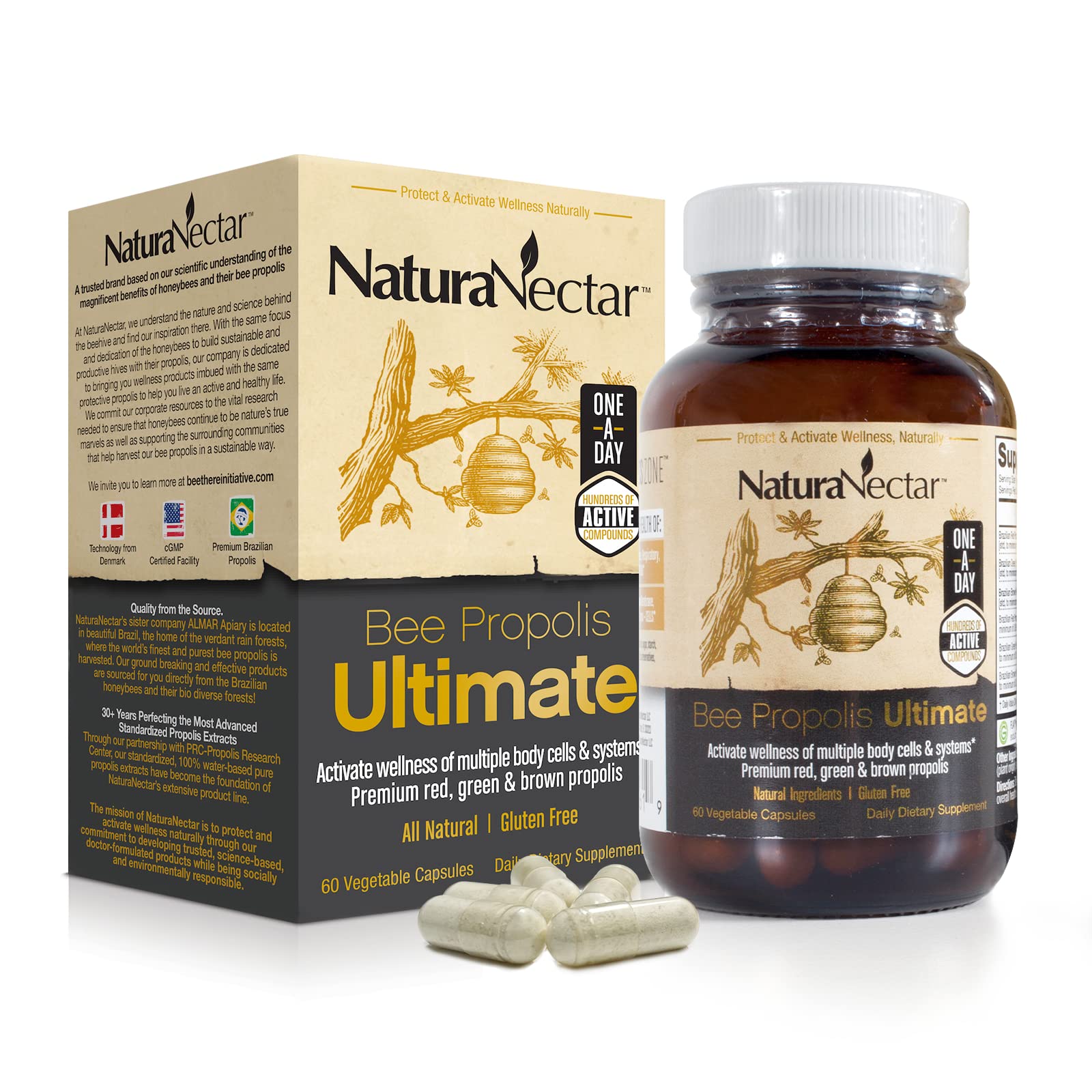 Foto 1 | Suplemento Naturanectar Ultimate Bee Propolis 60 Cápsulas - Venta Internacional.