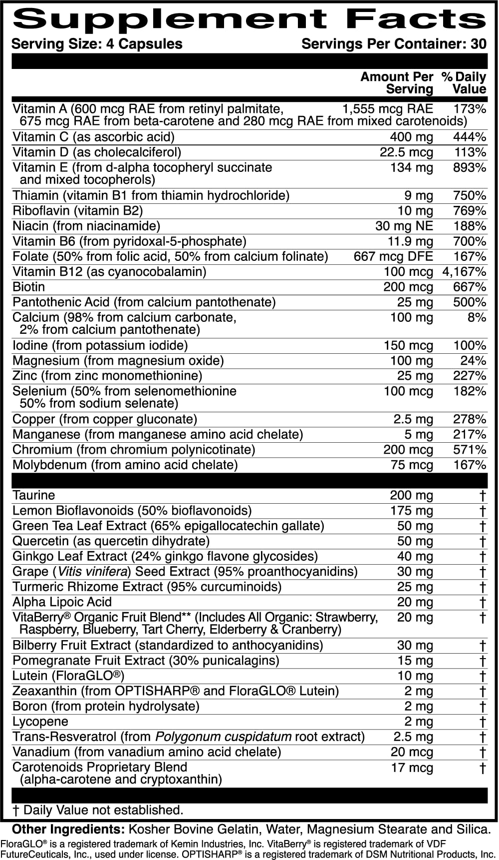 Foto 4 pulgar | Suplemento Sciencebased Health Ocularprotect 120 Cápsulas - Venta Internacional.