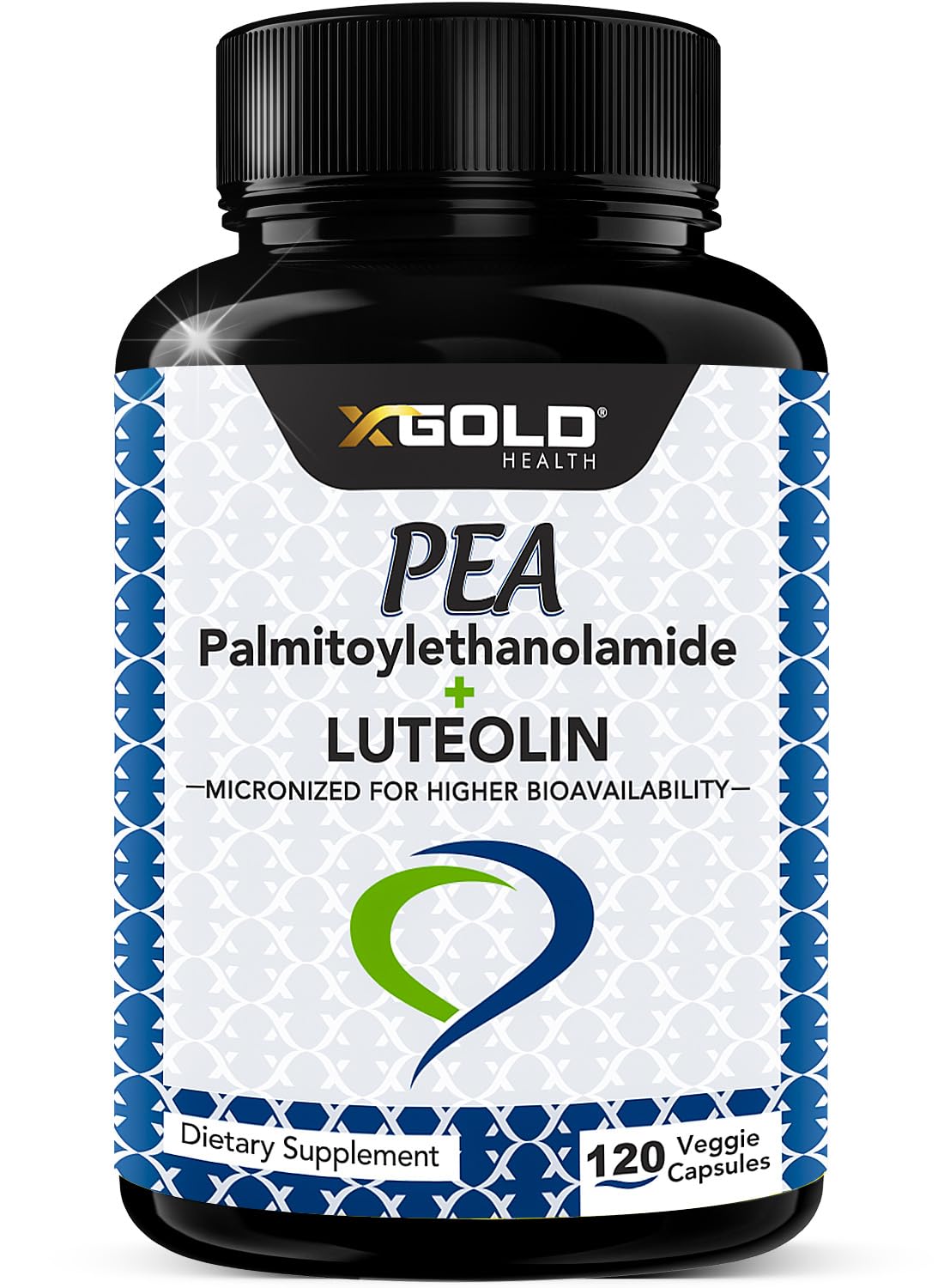 Foto 2 pulgar | Suplemento X Gold Health Palmitoiletanolamida 630 Mg + Luteolina 98% - Venta Internacional.