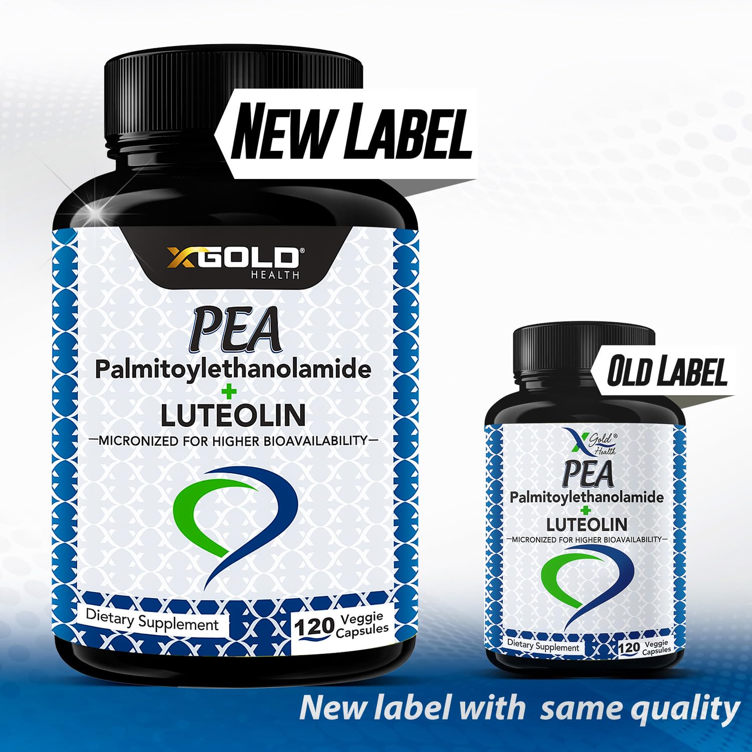 Foto 7 pulgar | Suplemento X Gold Health Palmitoiletanolamida 630 Mg + Luteolina 98% - Venta Internacional.
