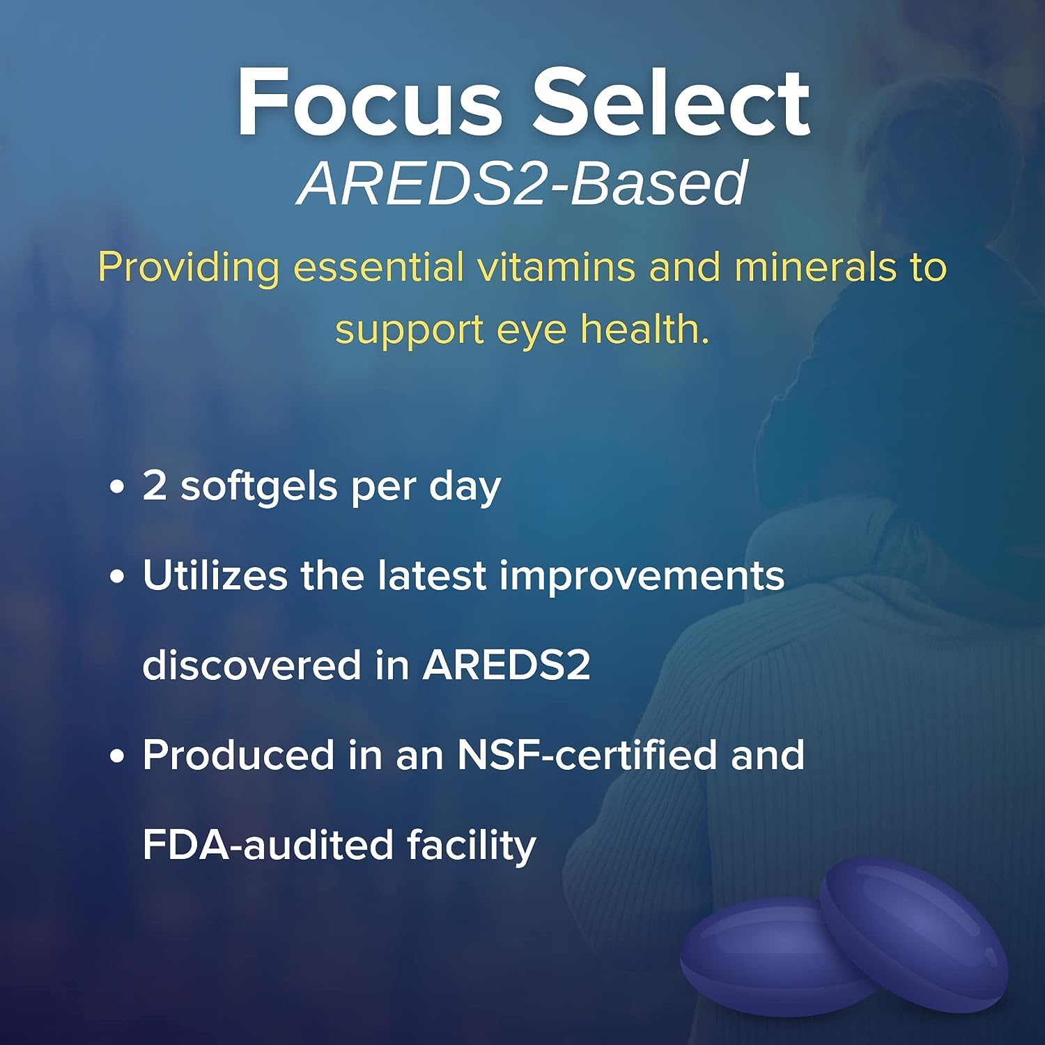 Foto 4 pulgar | Suplemento De Vitaminas Y Minerales Para Ojos Focus Select Areds2 360 Unidades - Venta Internacional.