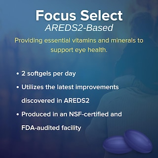 Foto 3 | Suplemento De Vitaminas Y Minerales Para Ojos Focus Select Areds2 360 Unidades - Venta Internacional.