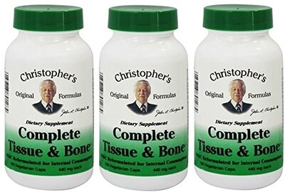 Foto 1 | Complemente La Fórmula Del Dr. Christopher Complete Tissue And Bone - Venta Internacional.