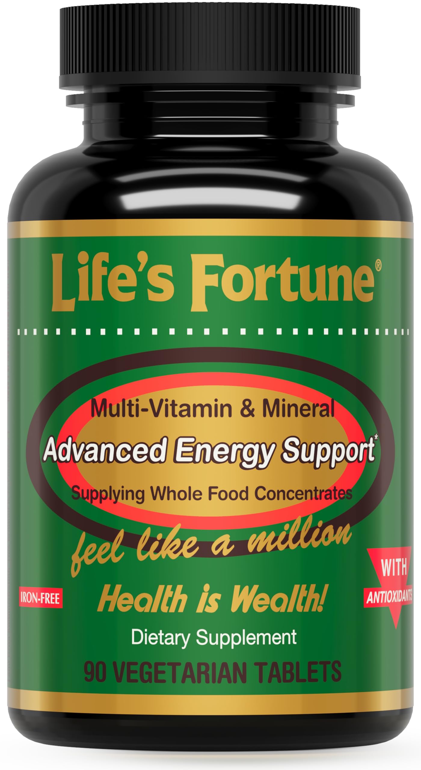 Foto 2 pulgar | Multivitamínico Life's Fortune All Natural 90 Comprimidos - Venta Internacional.