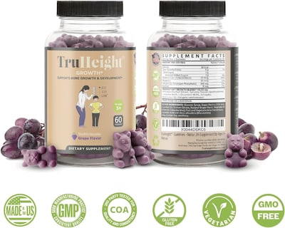 Foto 5 | Gominolas De Crecimiento Proheight Truheight Con Sabor A Uva Para Niños Mayores De 5 Años - Venta Internacional.