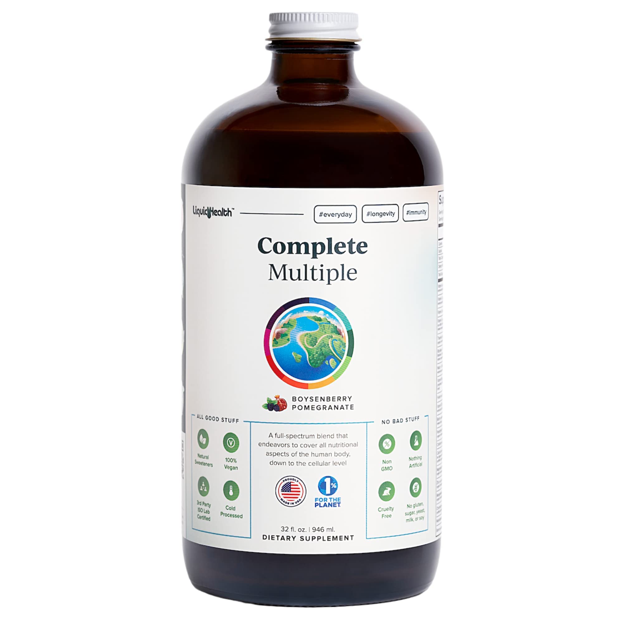 Foto 2 pulgar | Multivitamínico Líquido Liquidhealth Complete Multiple 960 Ml - Venta Internacional.