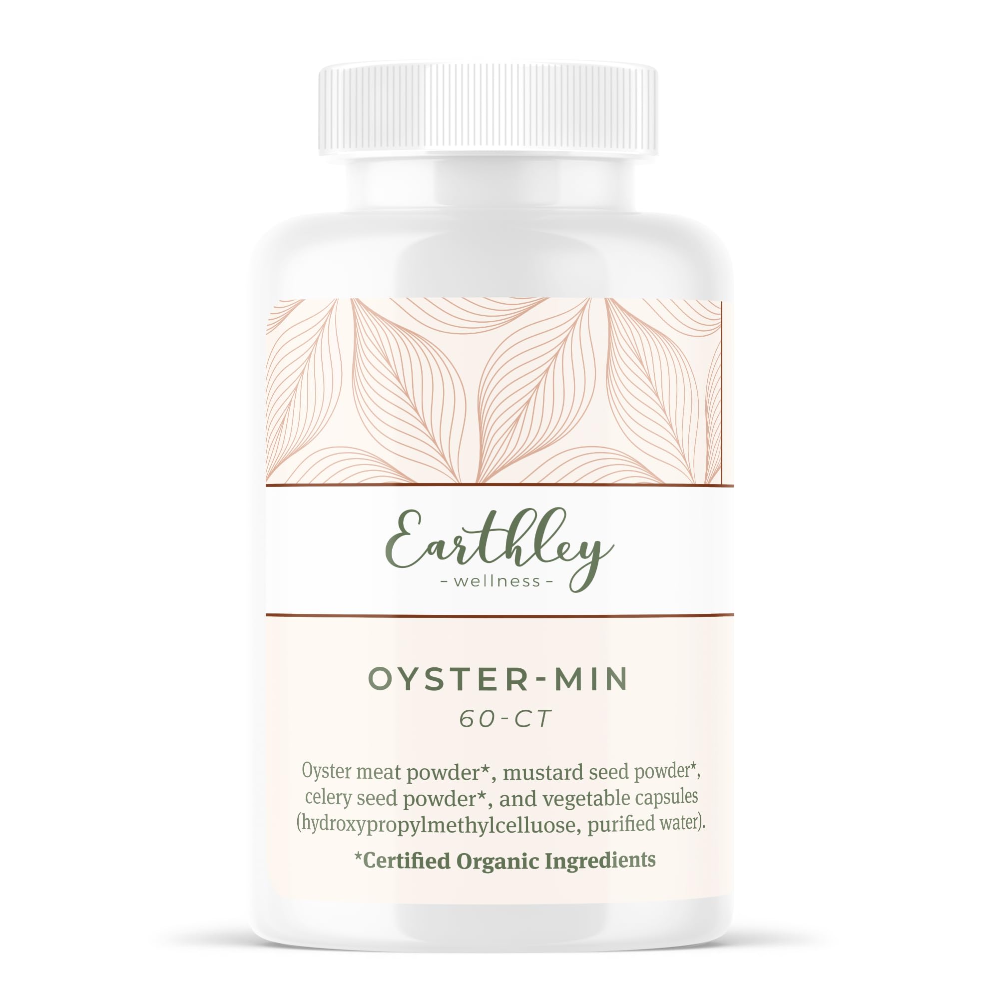 Foto 1 | Cápsulas Minerales Earthley Wellness Oyster-min 60 Porciones - Venta Internacional.