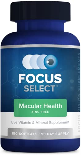 Suplemento Focus Vision Focus Select Sin Zinc 180 Cápsulas - Venta Internacional.