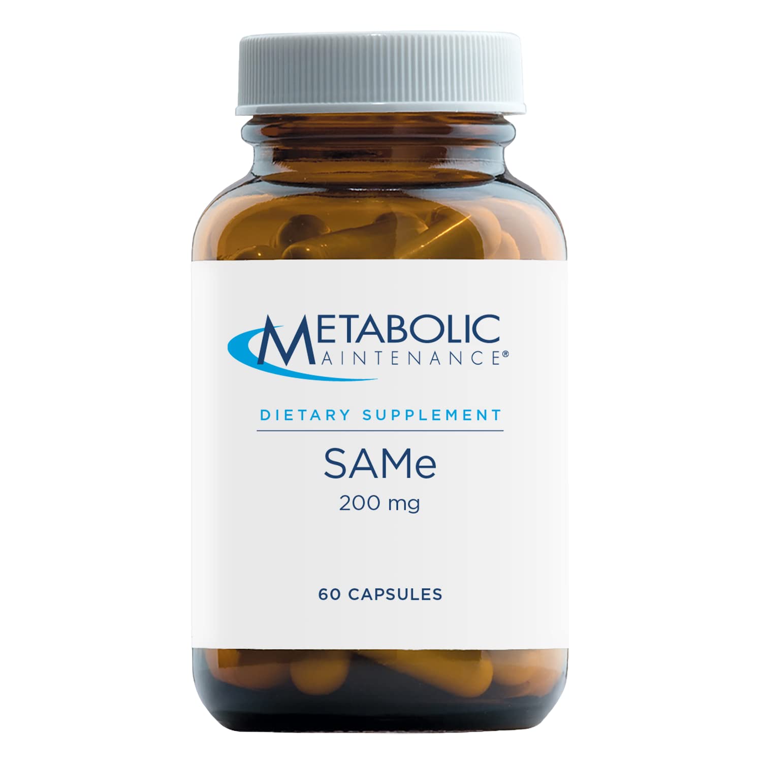 Suplemento Metabolic Maintenance Same 200 Mg De S-adenosil Metionina Sam-e Con Magnesio 60 Cápsulas - Venta Internaci