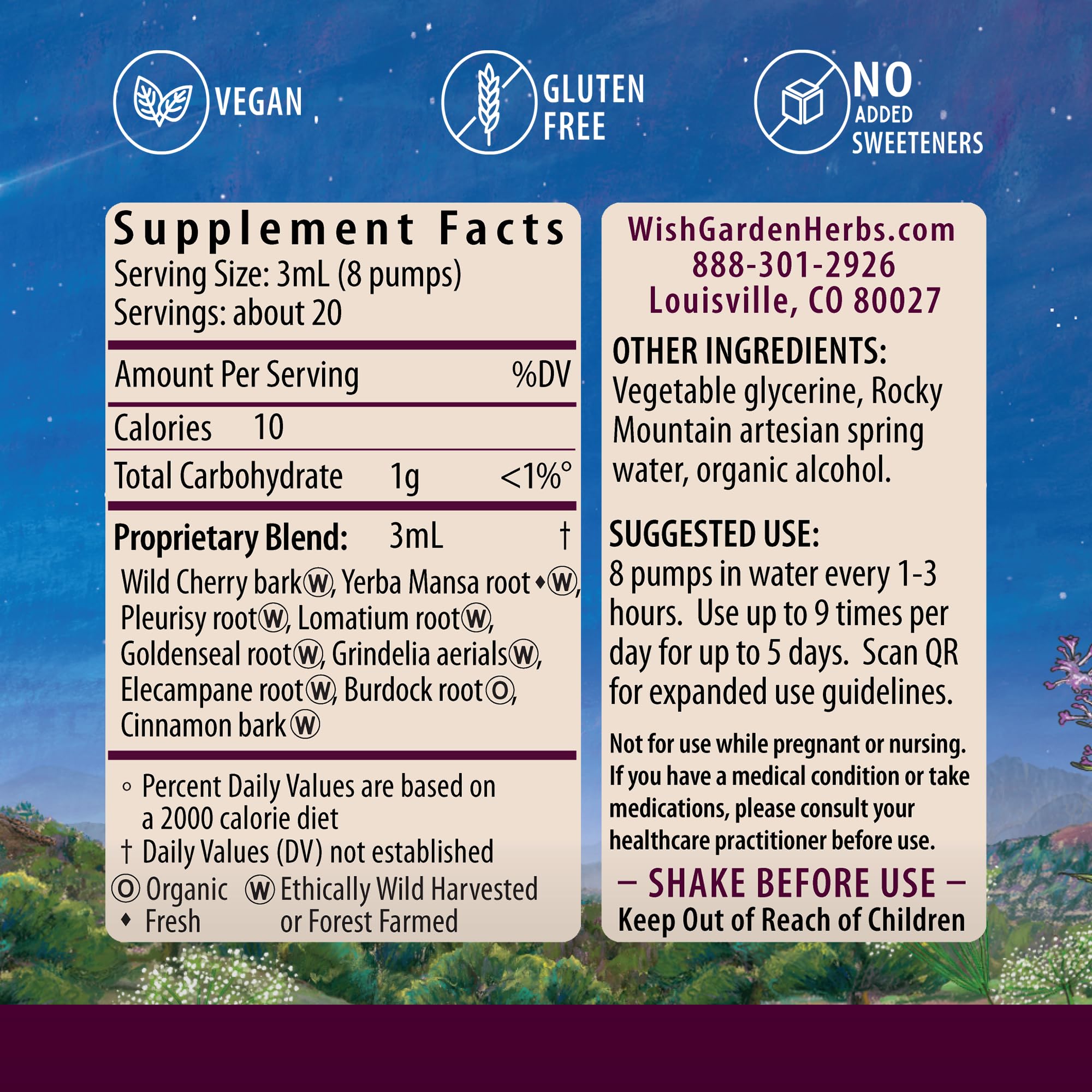 Foto 2 | Suplemento Herbal Para La Recuperación De La Inmunidad Wishgarden ¡supérelo! - Venta Internacional.
