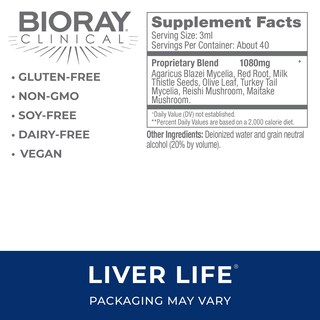 Foto 2 | Suplemento Bioray Clinical Liver Life De 120 Ml Para Fortalecer El Hígado - Venta Internacional.