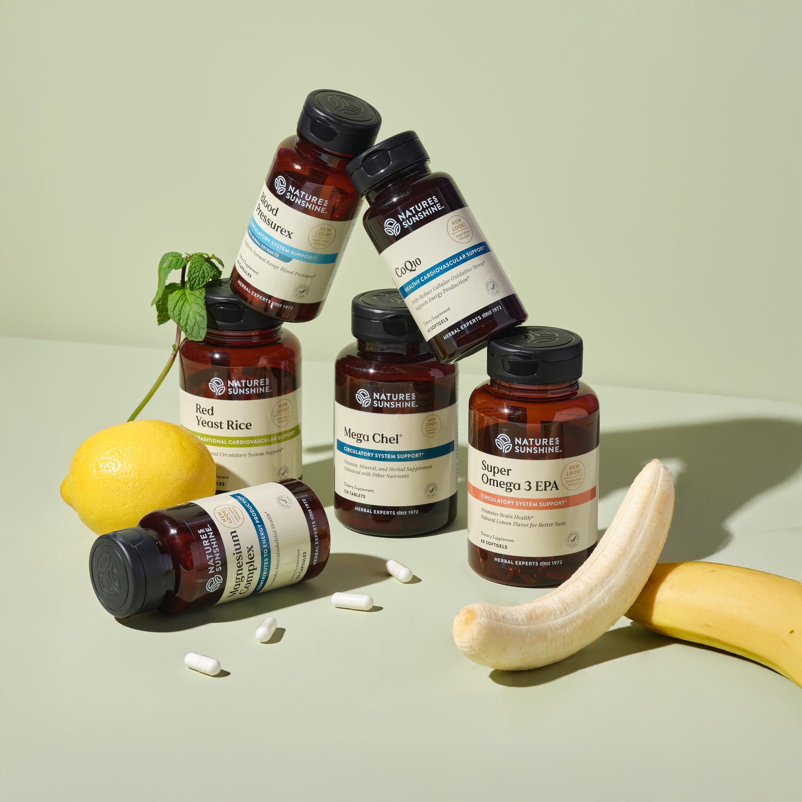Foto 4 pulgar | Suplemento Nature's Sunshine Blood Pressurex 60 Cápsulas - Venta Internacional.