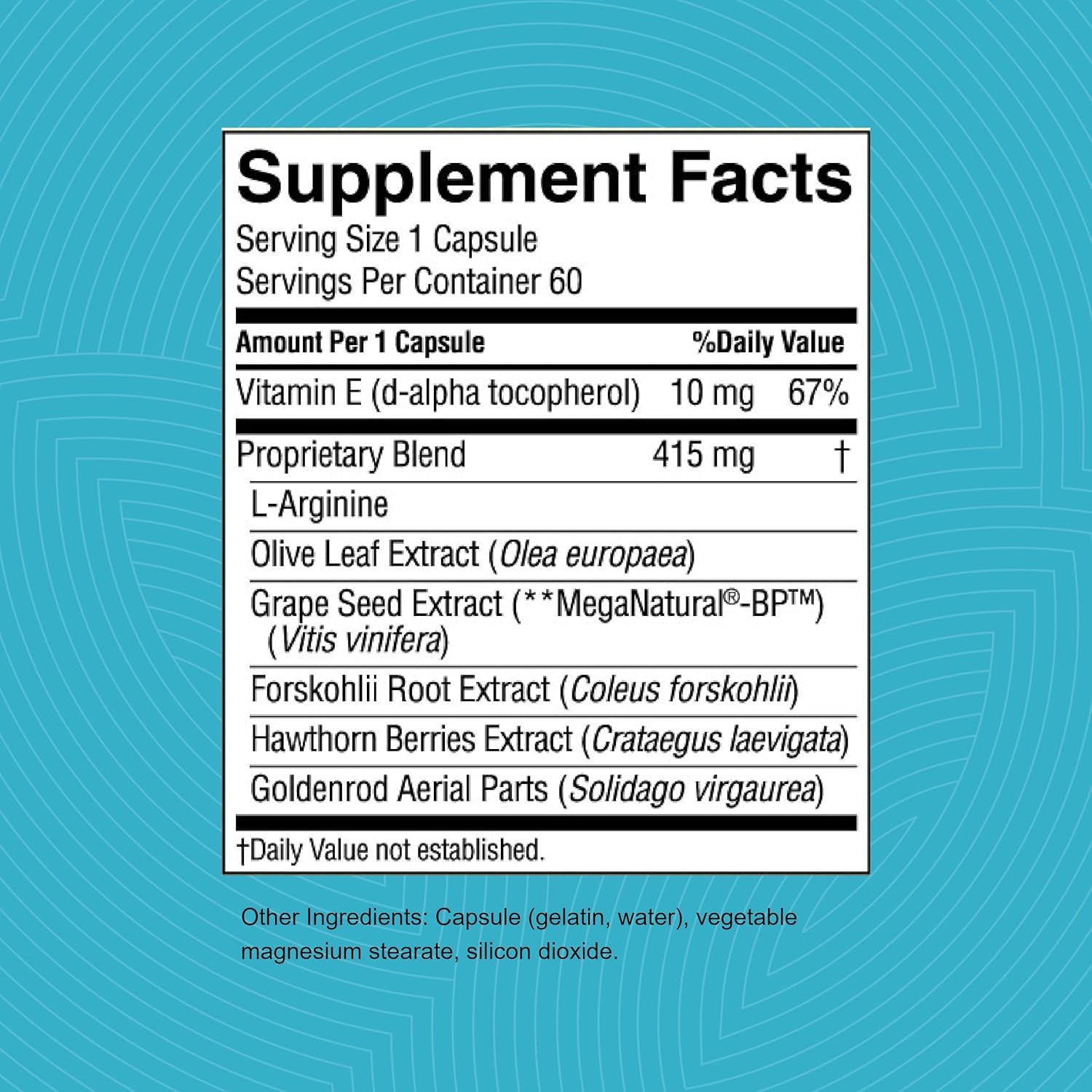 Foto 6 pulgar | Suplemento Nature's Sunshine Blood Pressurex 60 Cápsulas - Venta Internacional.