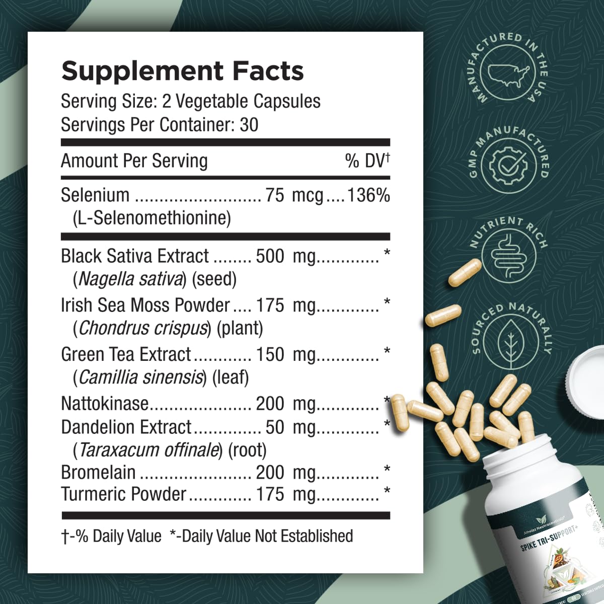 Foto 7 pulgar | Suplemento Athelas Neutraceuticals Spike Tri-support+ - Venta Internacional.