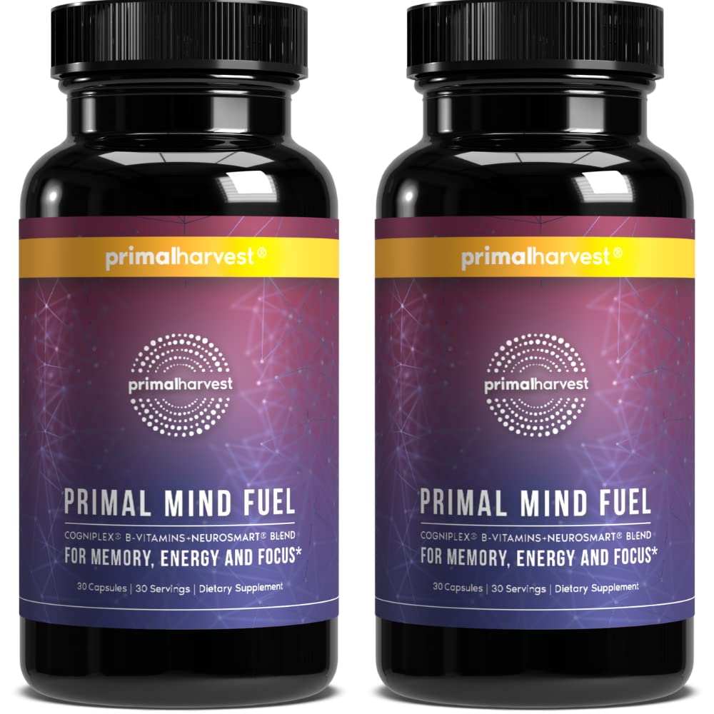 Foto 2 pulgar | Suplemento Primal Mind Fuel Brain Booster, 30 Cápsulas, Paquete De 2 - Venta Internacional.