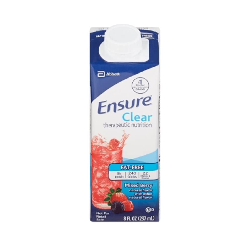 Suplemento Oral Ensure Clear Mixed Berry 240 Ml X12 - Venta Internacional.