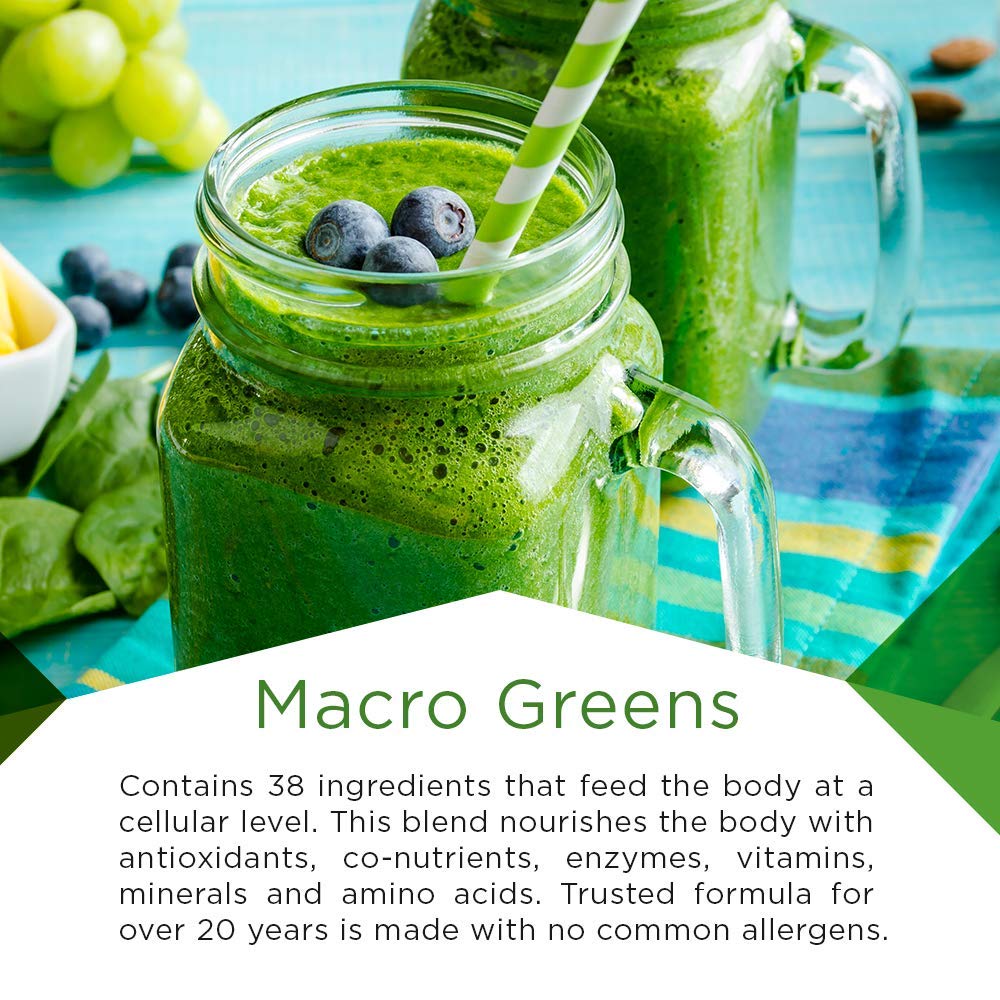 Foto 5 pulgar | Suplemento Macrolife Naturals Macro Greens, 300 Ml, 30 Porciones - Venta Internacional.