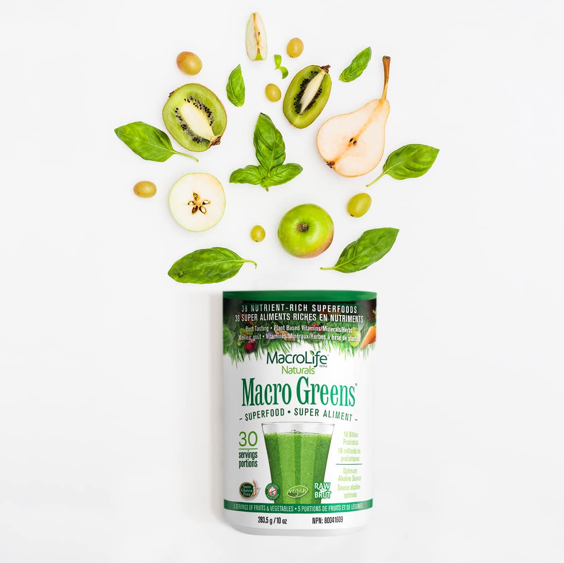 Foto 8 pulgar | Suplemento Macrolife Naturals Macro Greens, 300 Ml, 30 Porciones - Venta Internacional.