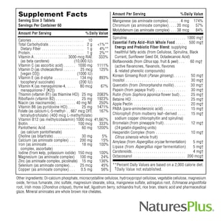 Foto 5 | Suplemento Natures Plus Source Of Life 180 Tabletas X 2 - Venta Internacional.