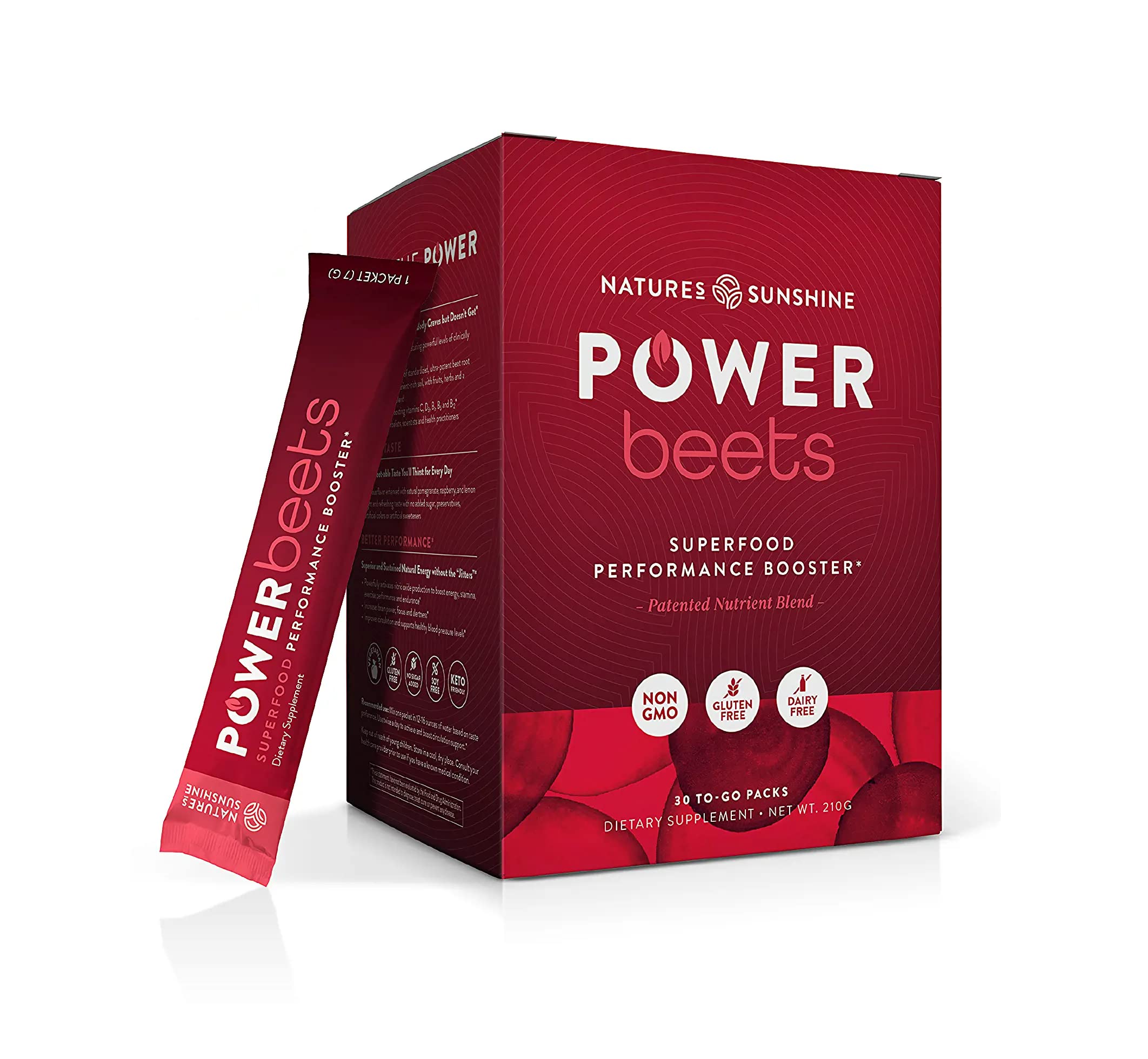 Foto 2 pulgar | Suplemento Nature's Sunshine Power Beets Para 30 Porciones - Venta Internacional.