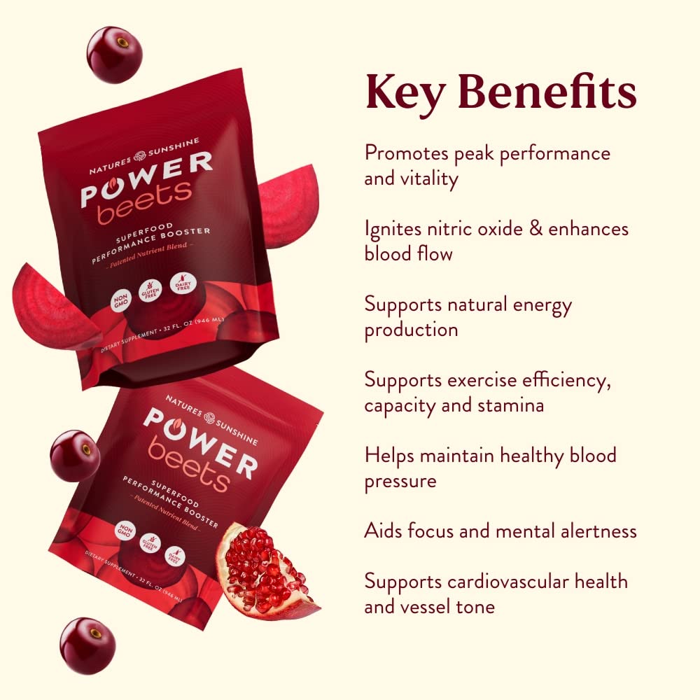 Foto 4 pulgar | Suplemento Nature's Sunshine Power Beets Para 30 Porciones - Venta Internacional.