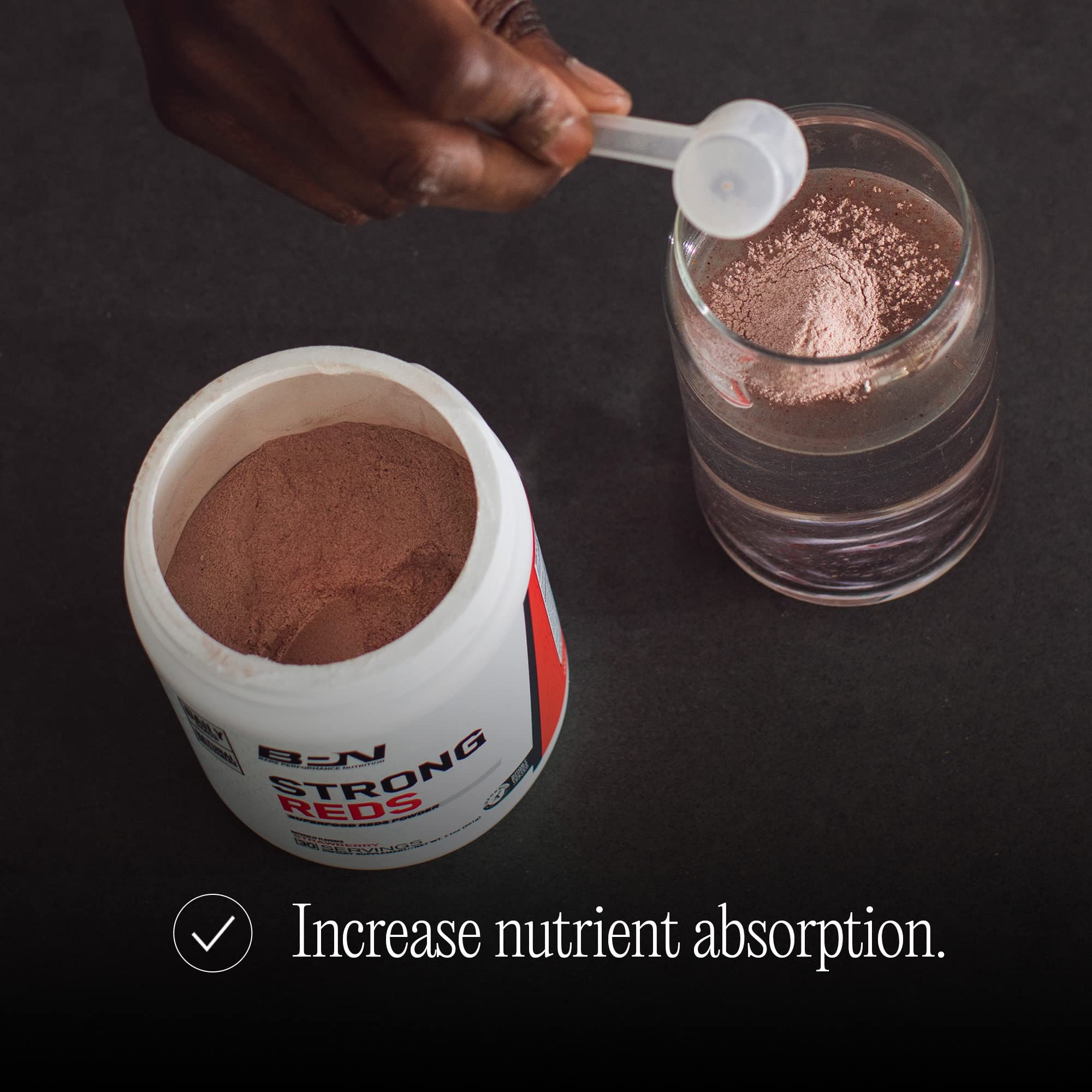 Foto 6 pulgar | Superalimento En Polvo Bare Performance Nutrition Bpn Strong Reds - Venta Internacional.