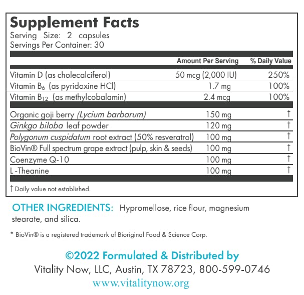 Foto 3 pulgar | Suministro De Supplement Vitality Now Stem Cell Renew Para 1 Mes - Venta Internacional.