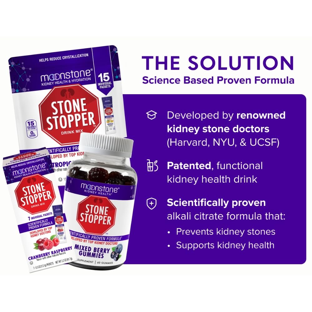 Foto 4 pulgar | Drink Mix Moonstone Stone Stopper Tropical, Suministro De 30 Días - Venta Internacional.