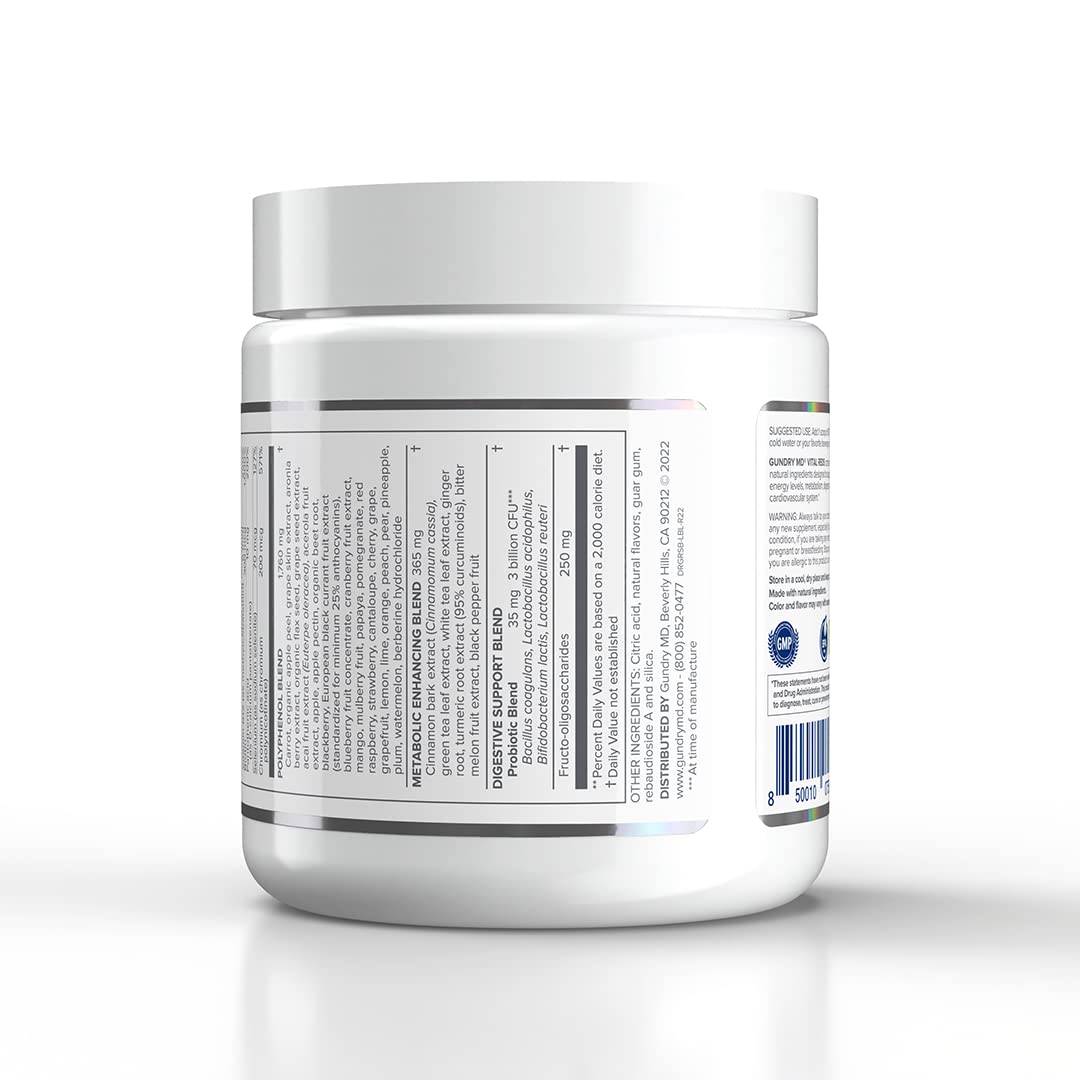 Foto 6 pulgar | Suplemento Gundry Md Vital Reds De Polifenol Concentrado, 120 Ml - Venta Internacional.