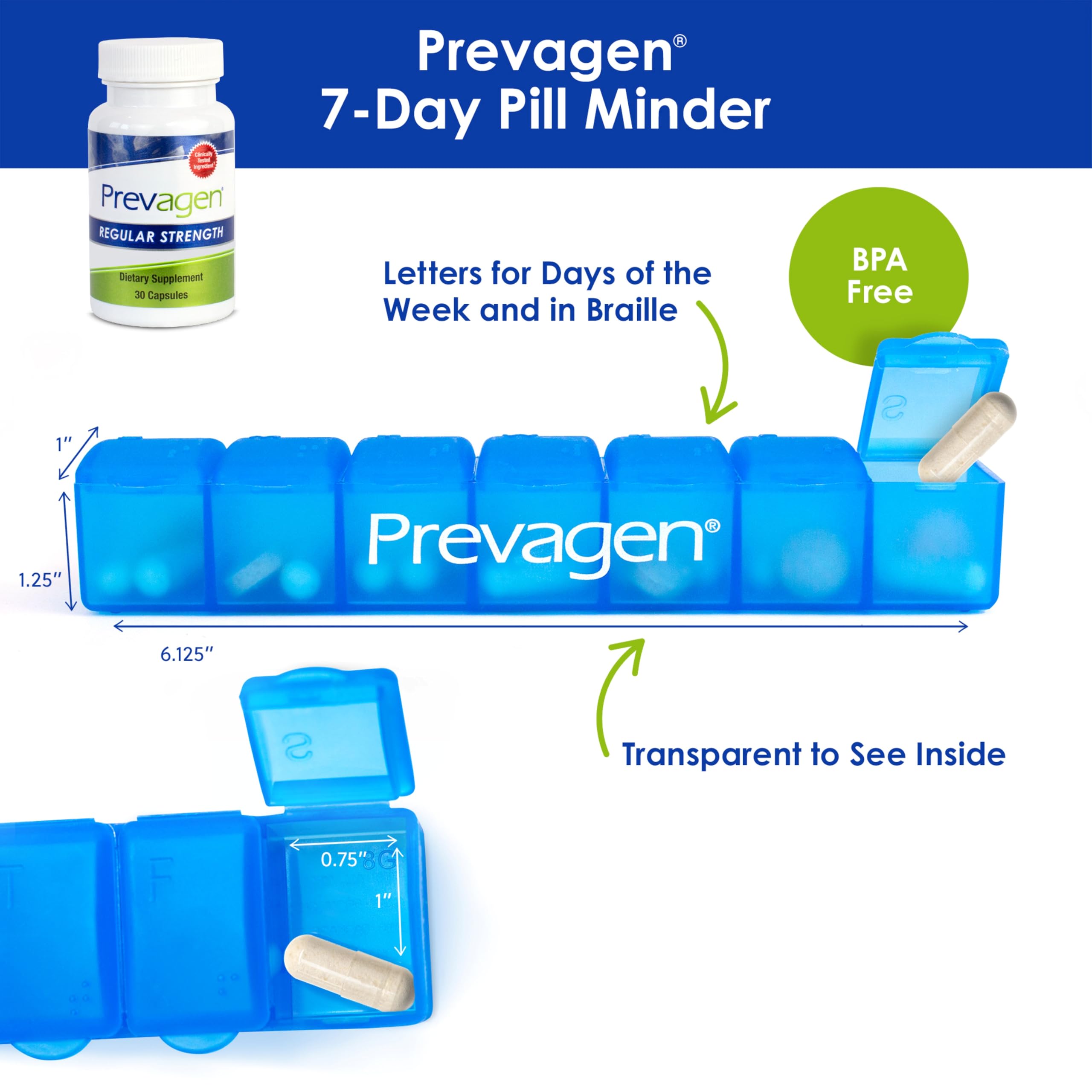 Foto 6 | Suplemento Prevagen Regular Strength 10 Mg 30 Cápsulas - Venta Internacional.