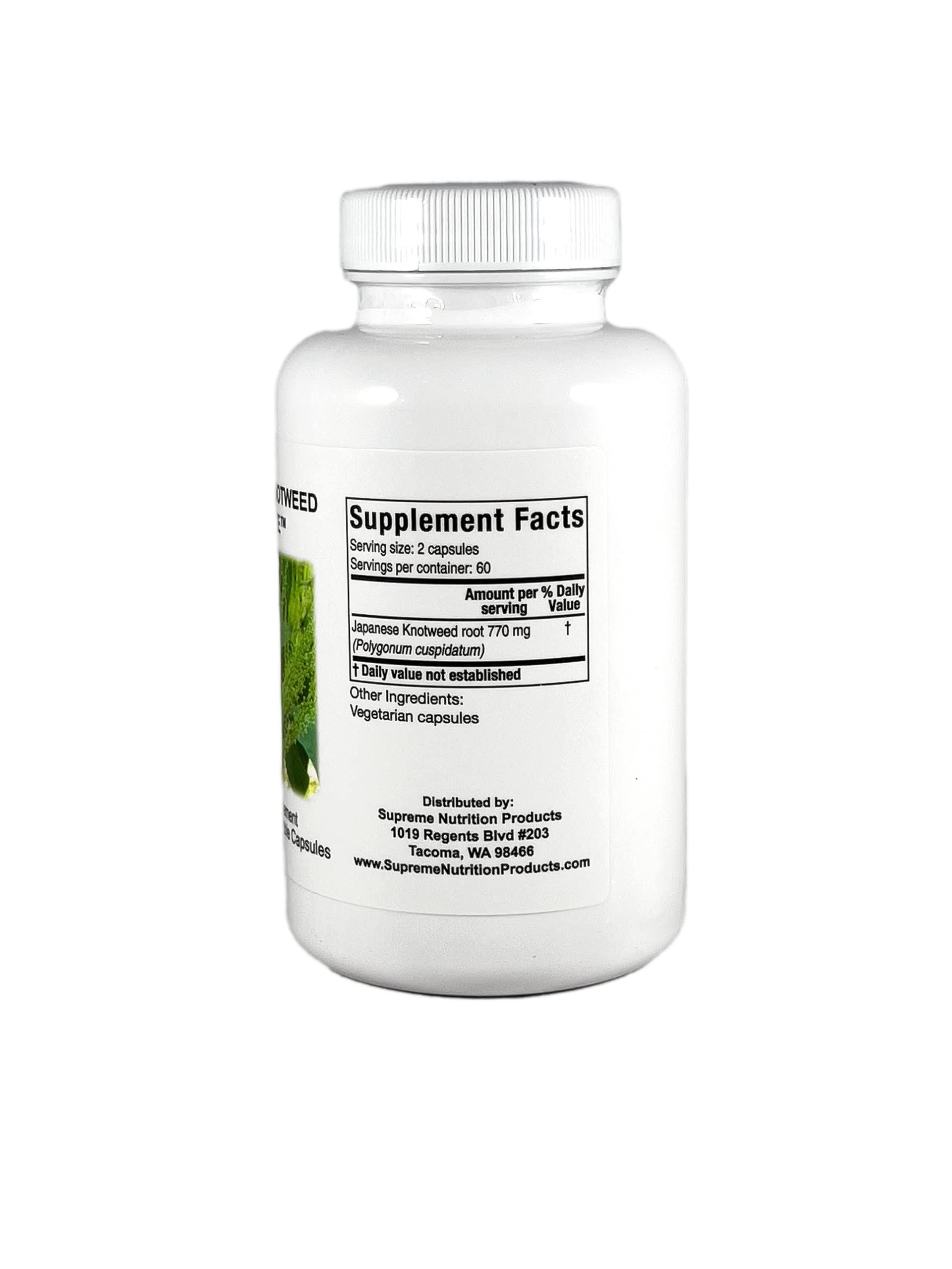 Foto 2 | Supreme Nutrition Japanese Knotweed Supreme 120 Cápsulas - Venta Internacional.