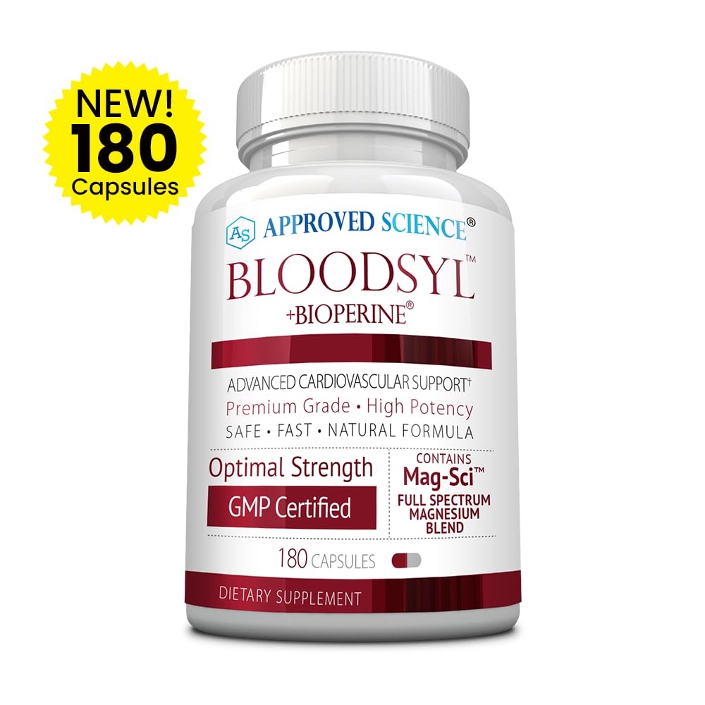 Foto 2 | Suplemento Aprobado Por Science Bloodsyl 180 Cápsulas Veganas - Venta Internacional.