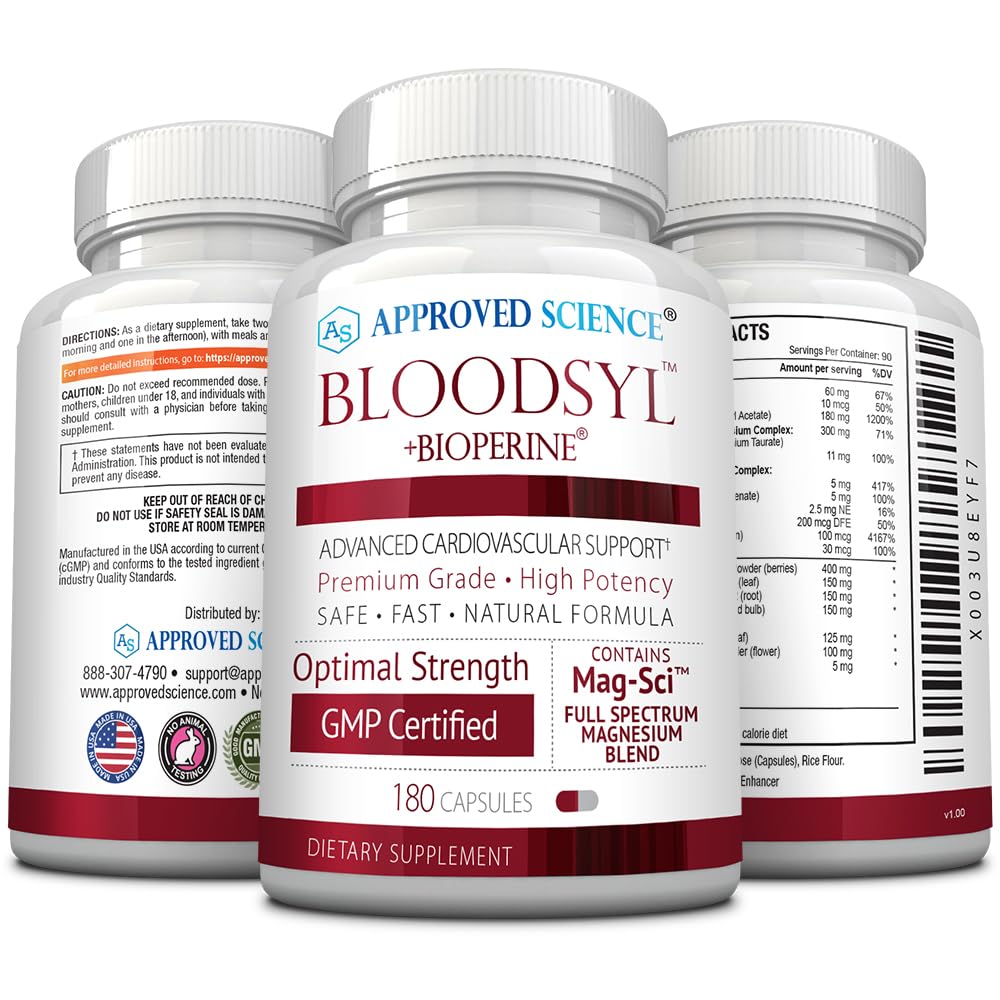 Foto 5 | Suplemento Aprobado Por Science Bloodsyl 180 Cápsulas Veganas - Venta Internacional.