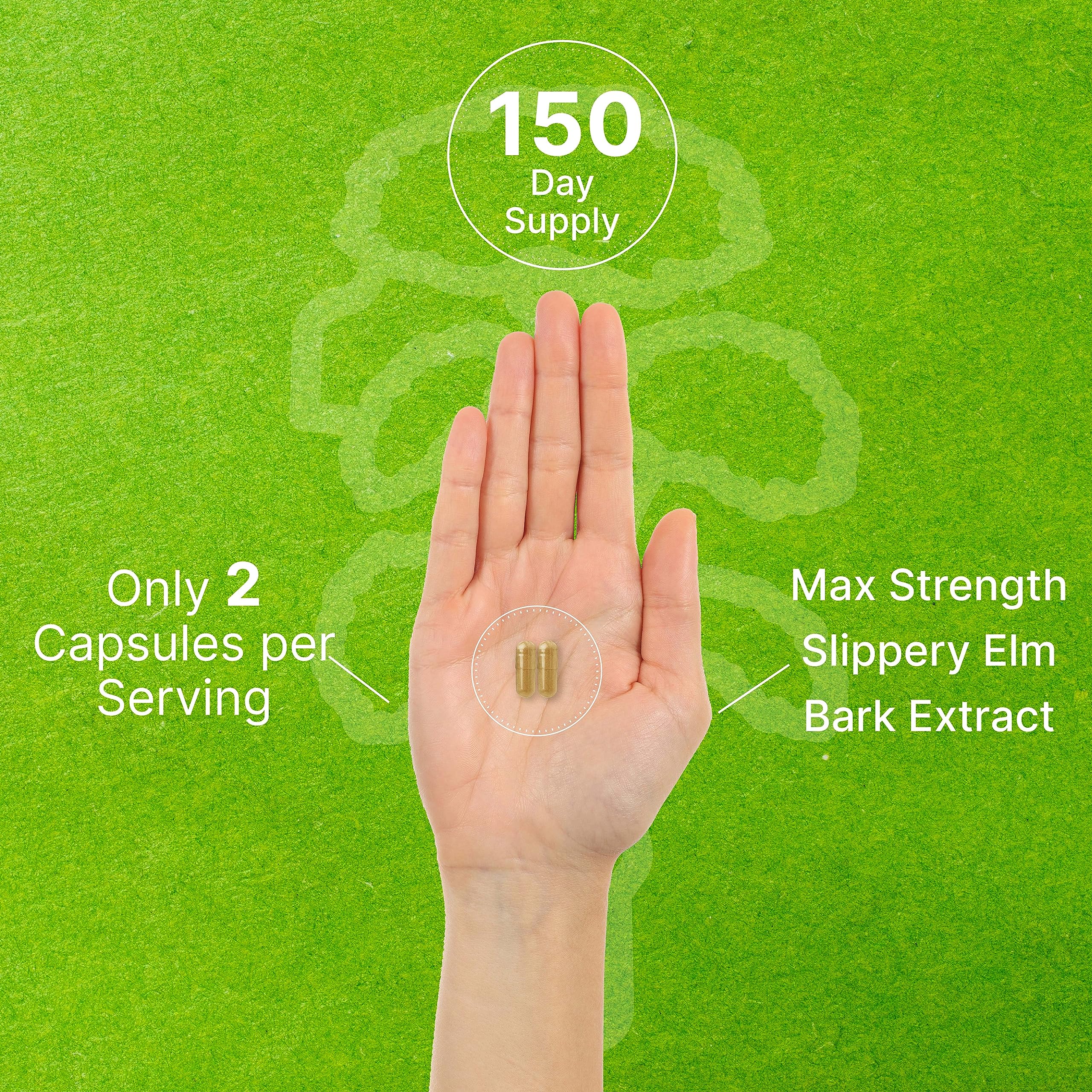 Foto 5 | Oferta De Suplementos Suplemento Slippery Elm En Cápsulas De 6000 Mg - Venta Internacional.