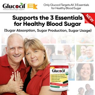 Foto 2 | Suplemento Glucocil, Cápsulas Vegetarianas, Apoyo Al Azúcar En Sangre - Venta Internacional.