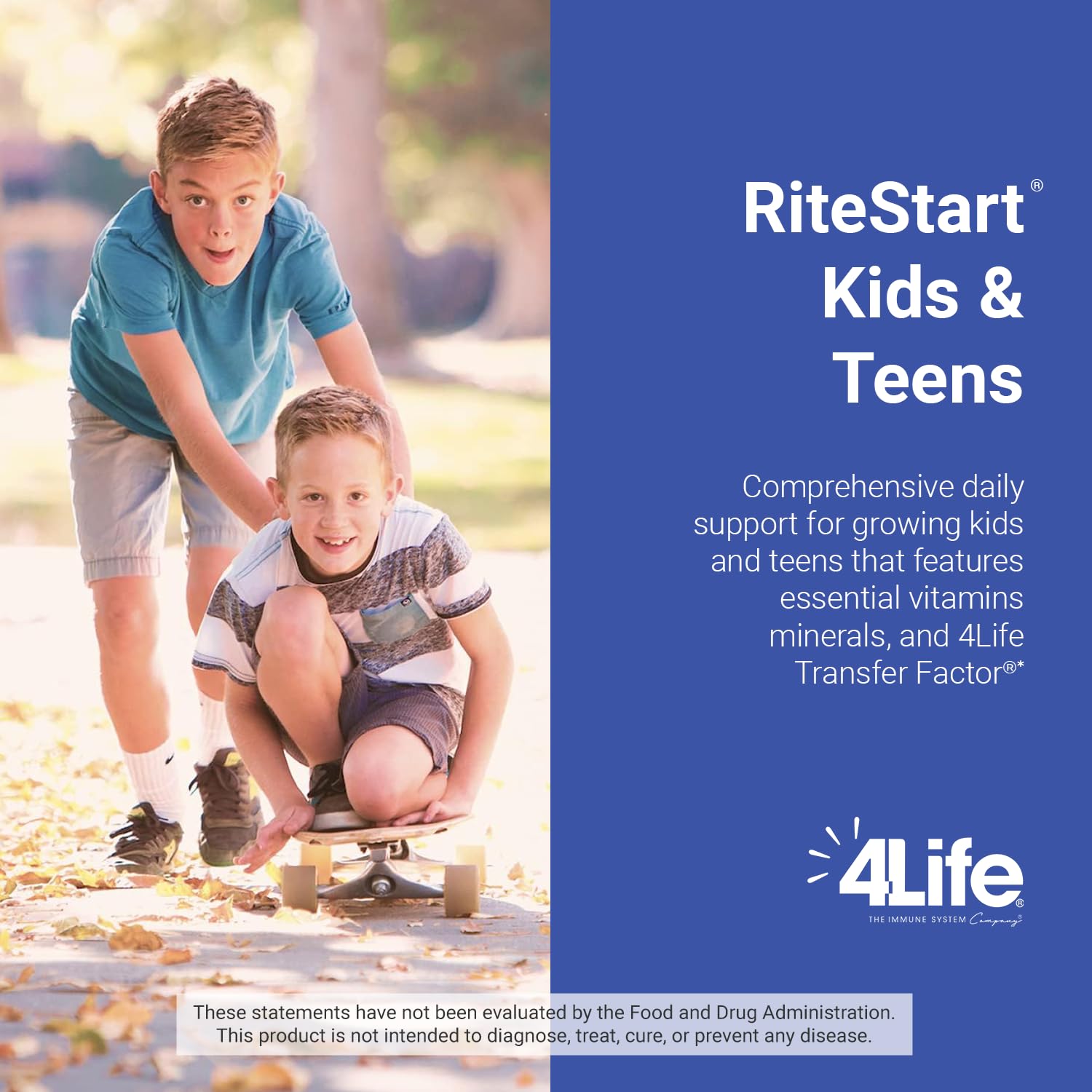 Foto 5 pulgar | Suplemento 4life Ritestart Para Niños Y Adolescentes Con 120 Tabletas - Venta Internacional.