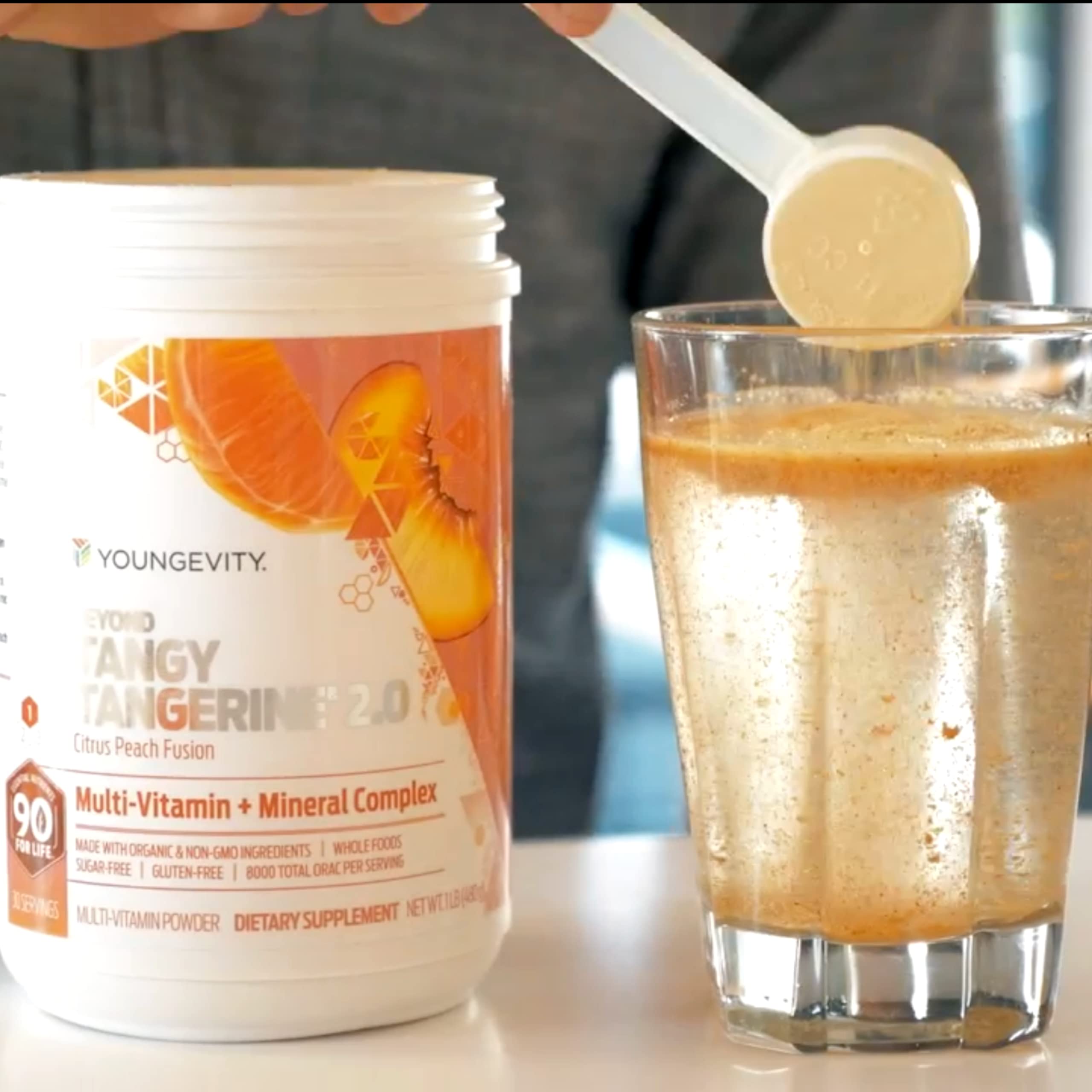Foto 4 pulgar | Suplemento Youngevity Beyond Tangy Tangerine 2.0 Citrus Peach - Venta Internacional.