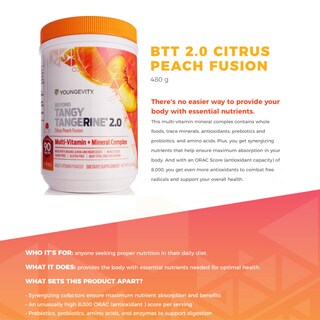 Foto 4 | Suplemento Youngevity Beyond Tangy Tangerine 2.0 Citrus Peach - Venta Internacional.