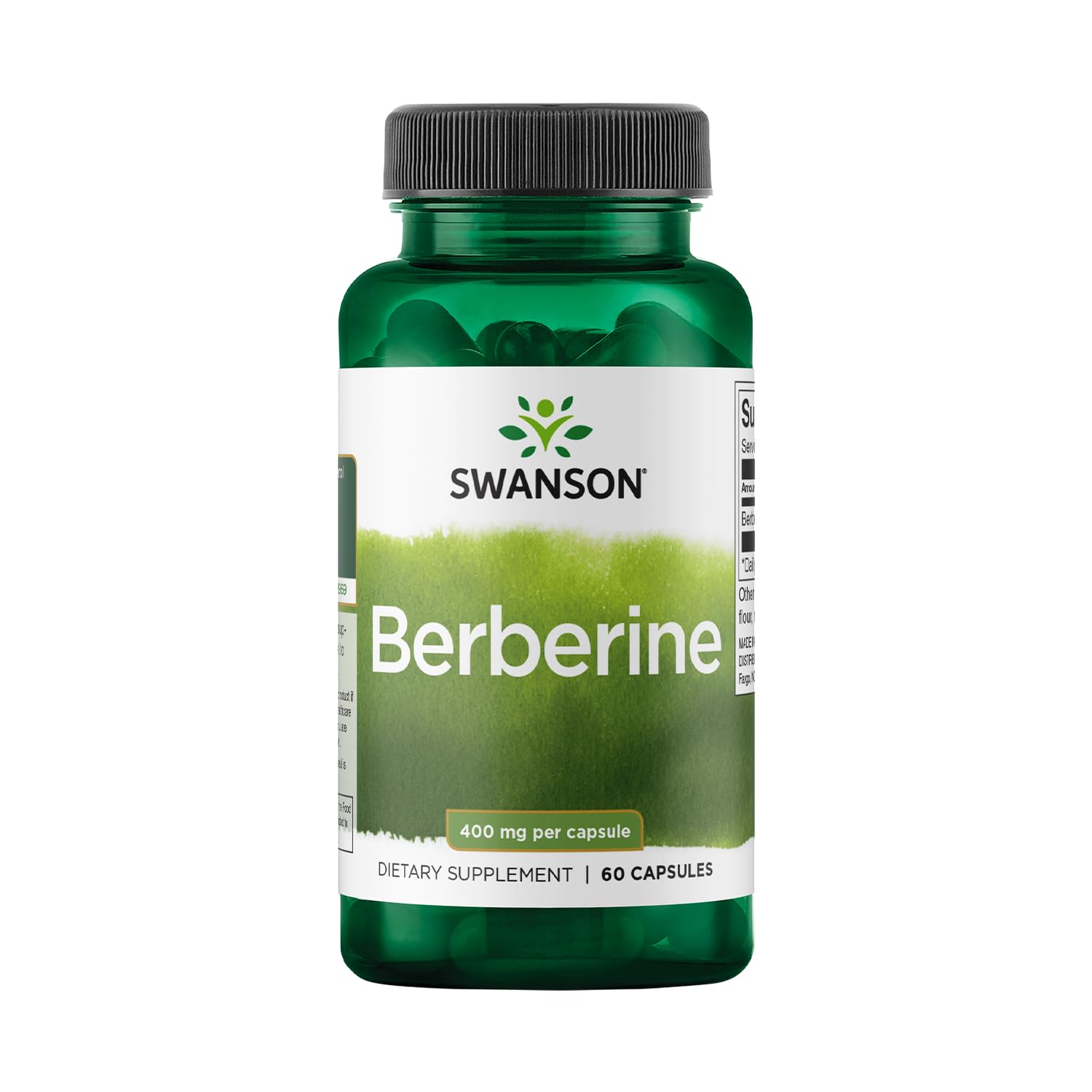 Foto 2 pulgar | Suplemento Swanson Berberine Hcl 400 Mg 60 Cápsulas - Venta Internacional.